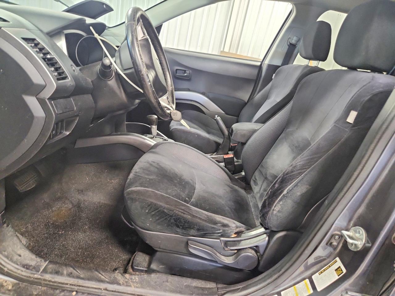 2007 Mitsubishi Outlander Es Серый vin: JA4MS31X07U013515