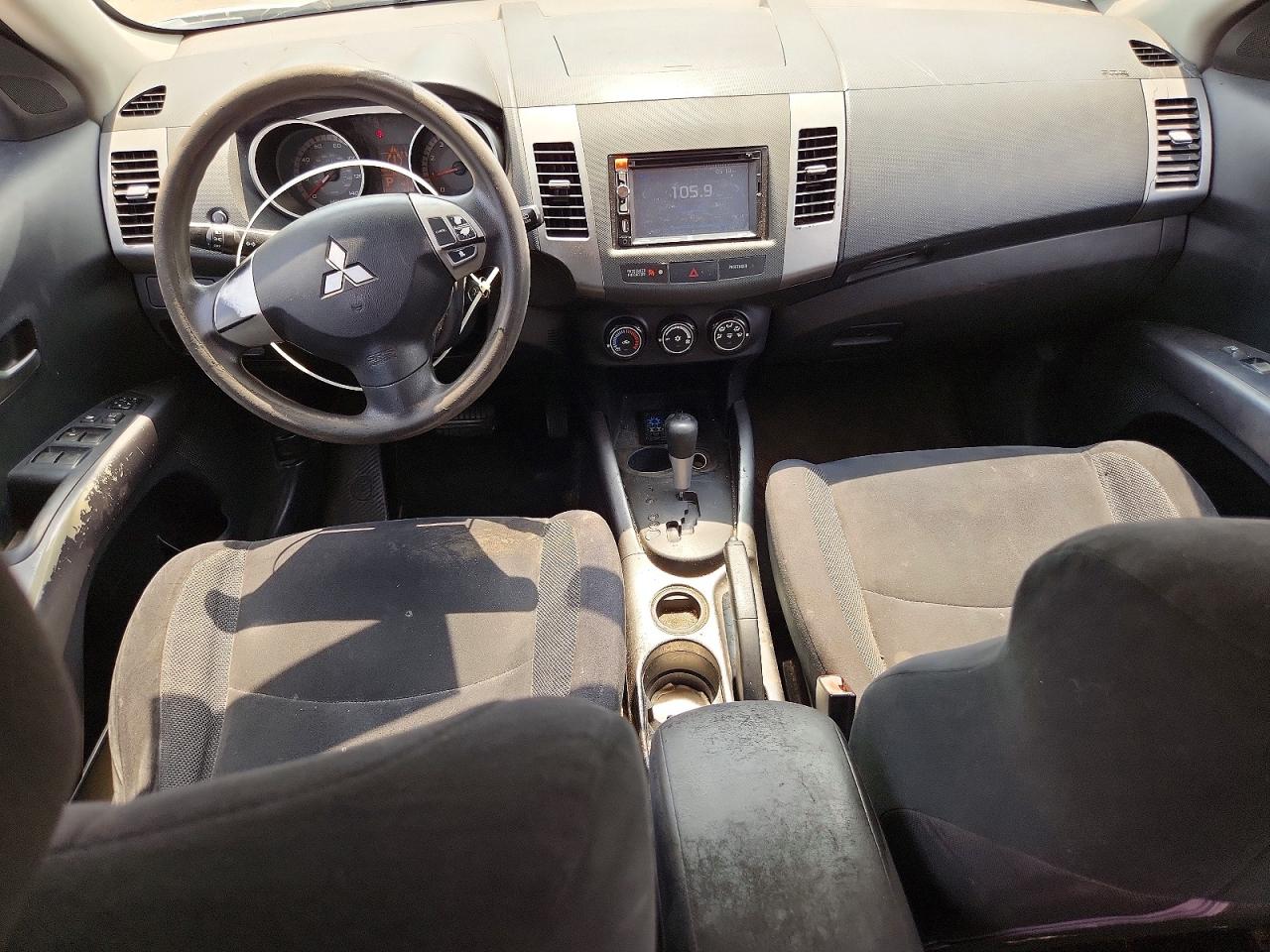 2007 Mitsubishi Outlander Es Silver vin: JA4MS31X27Z005077