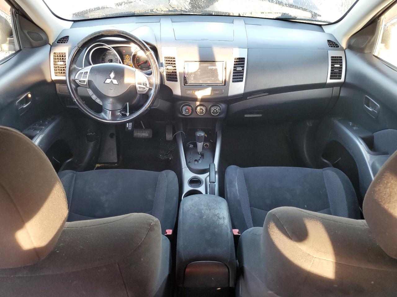2008 Mitsubishi Outlander Ls Charcoal vin: JA4MS31X38Z008295