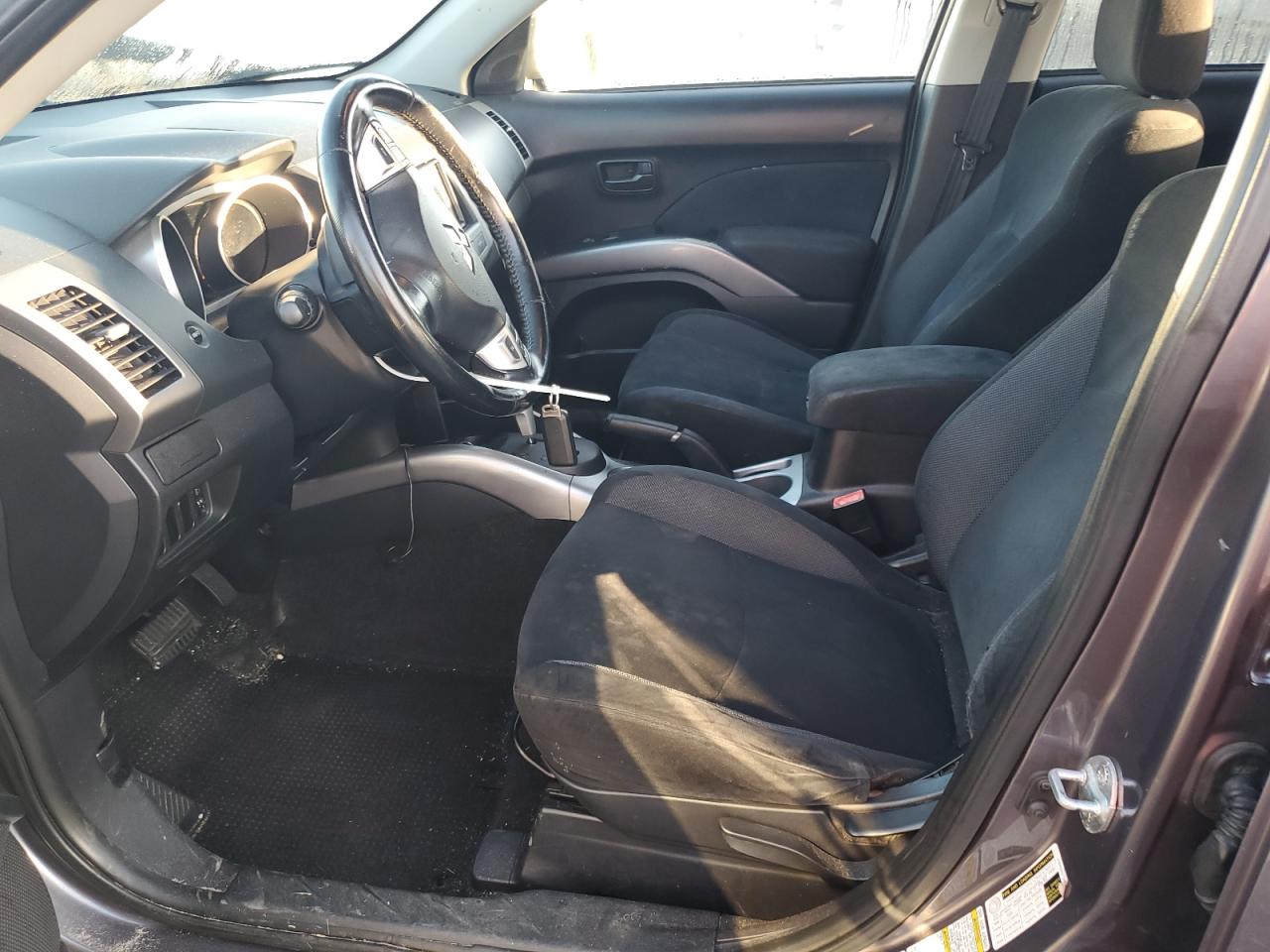 2008 Mitsubishi Outlander Ls Charcoal vin: JA4MS31X38Z008295