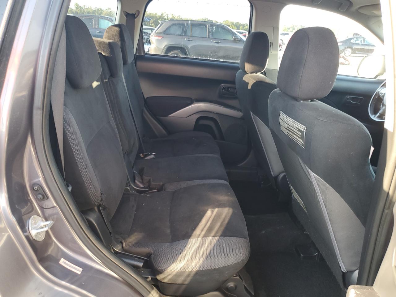 2008 Mitsubishi Outlander Ls Charcoal vin: JA4MS31X38Z008295