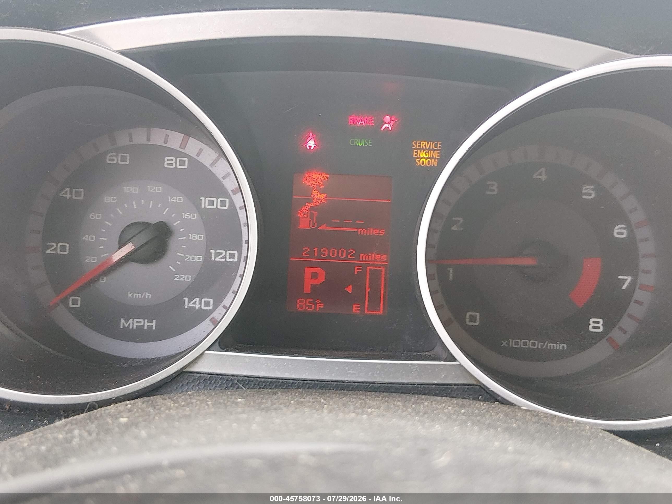 2007 Mitsubishi Outlander Es/ls Black vin: JA4MS31X57Z008006