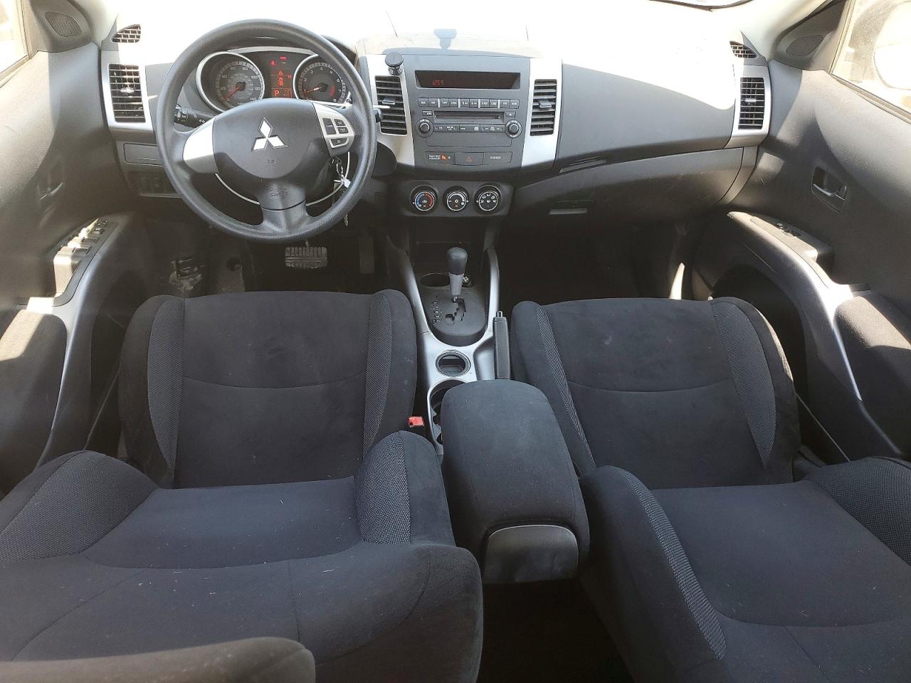 2007 Mitsubishi Outlander Es Silver vin: JA4MS31X67U002888