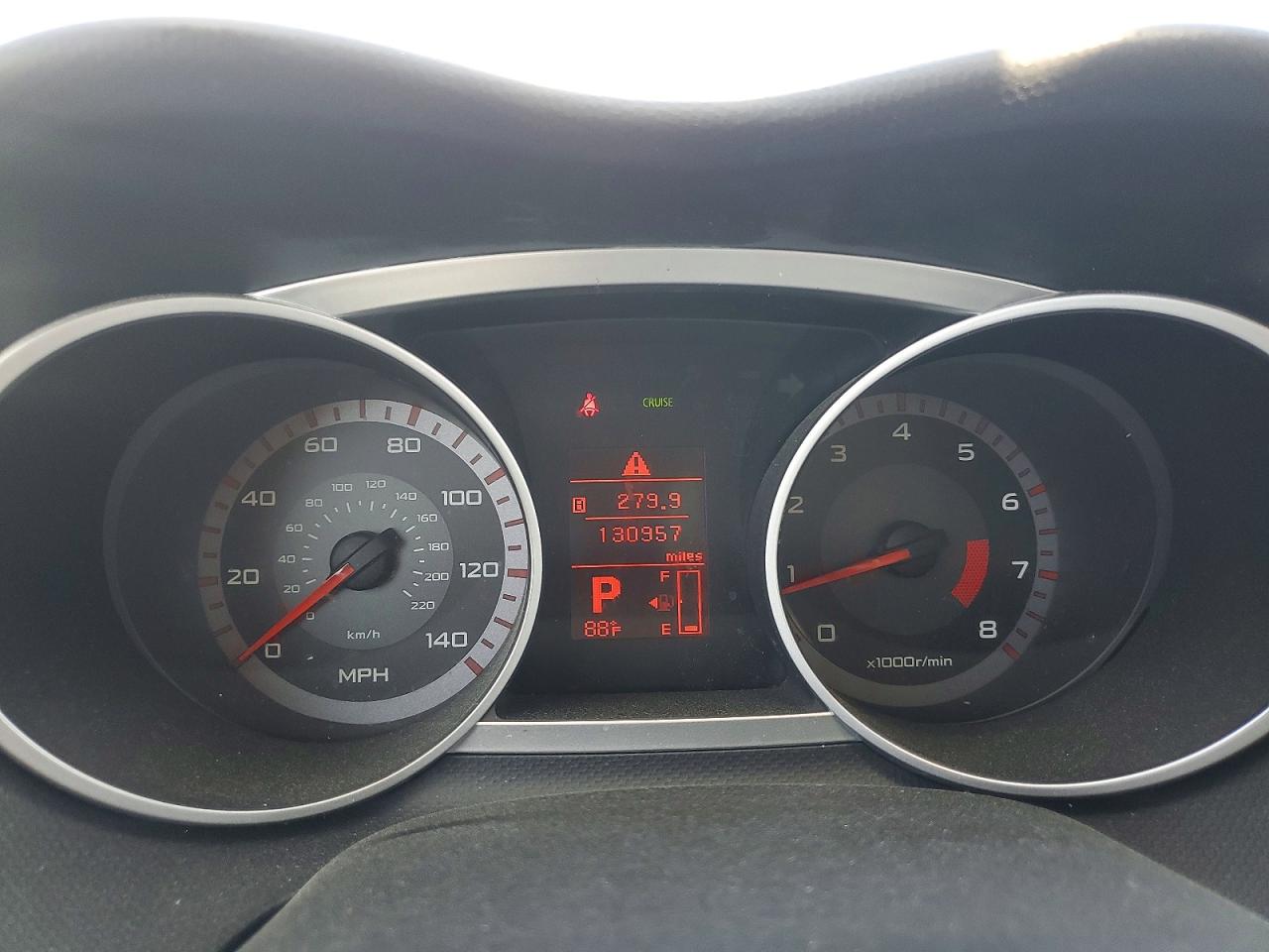2007 Mitsubishi Outlander Es Silver vin: JA4MS31X67U002888