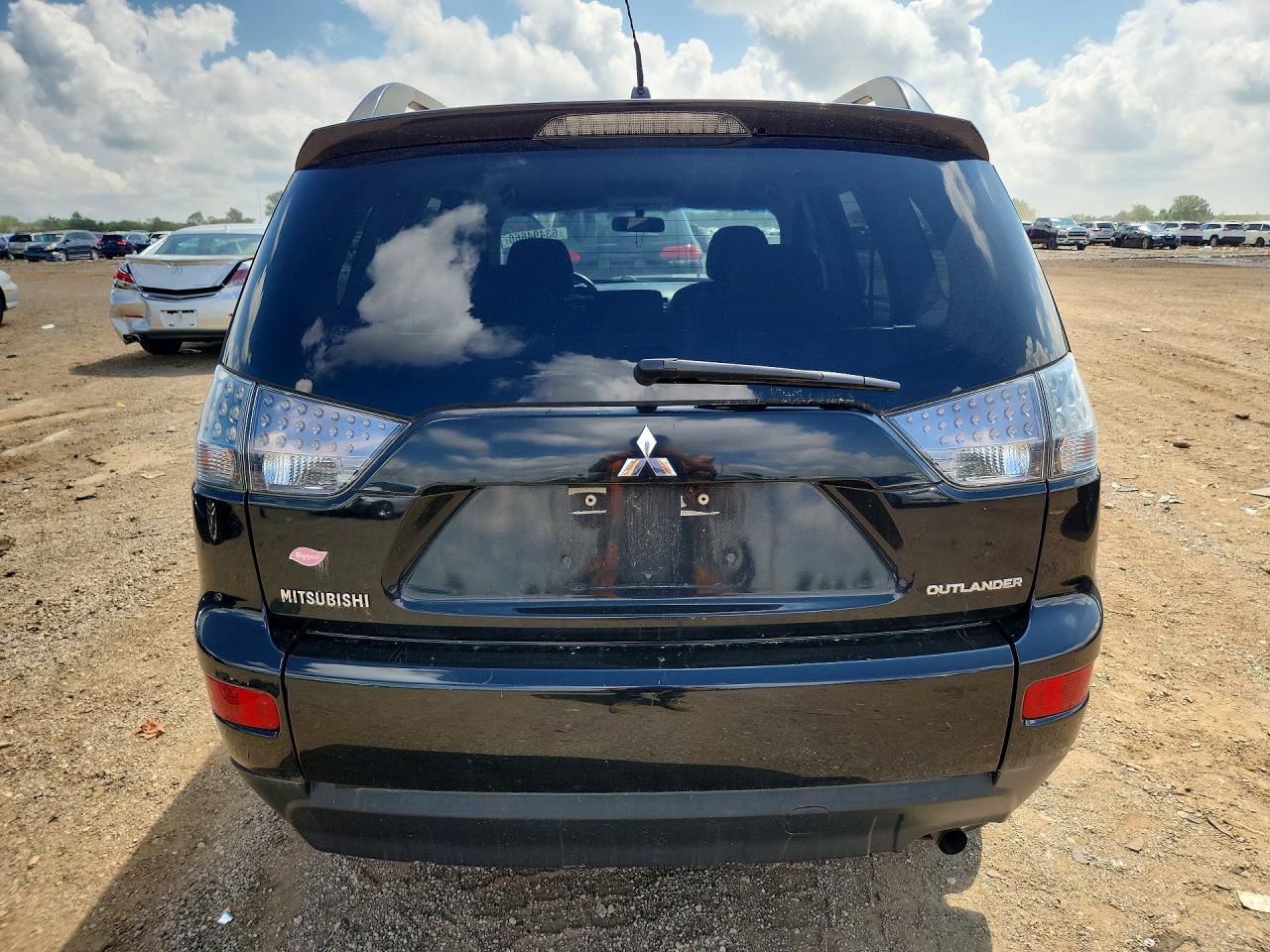 2007 Mitsubishi Outlander Es Black vin: JA4MS31X67Z010184