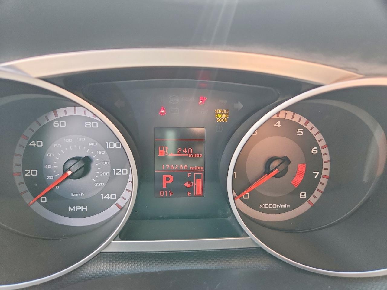 2007 Mitsubishi Outlander Es Black vin: JA4MS31X67Z010184