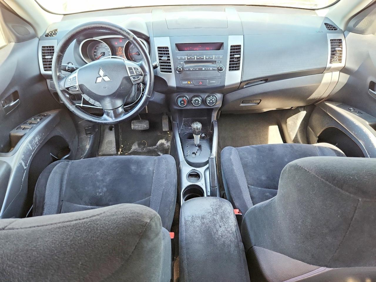 2007 Mitsubishi Outlander Es Серый vin: JA4MS31X67Z601034