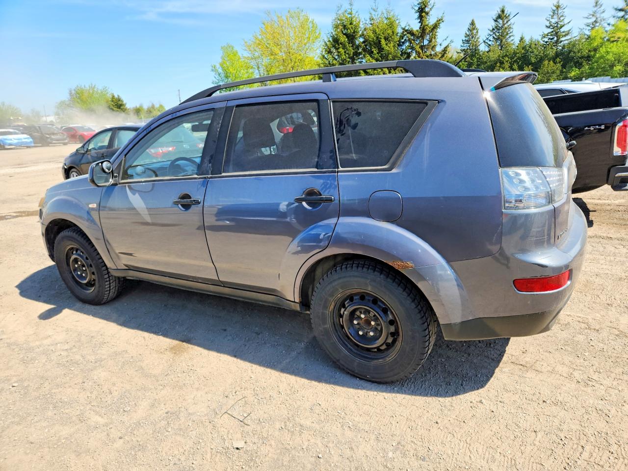 2007 Mitsubishi Outlander Es Серый vin: JA4MS31X67Z601034