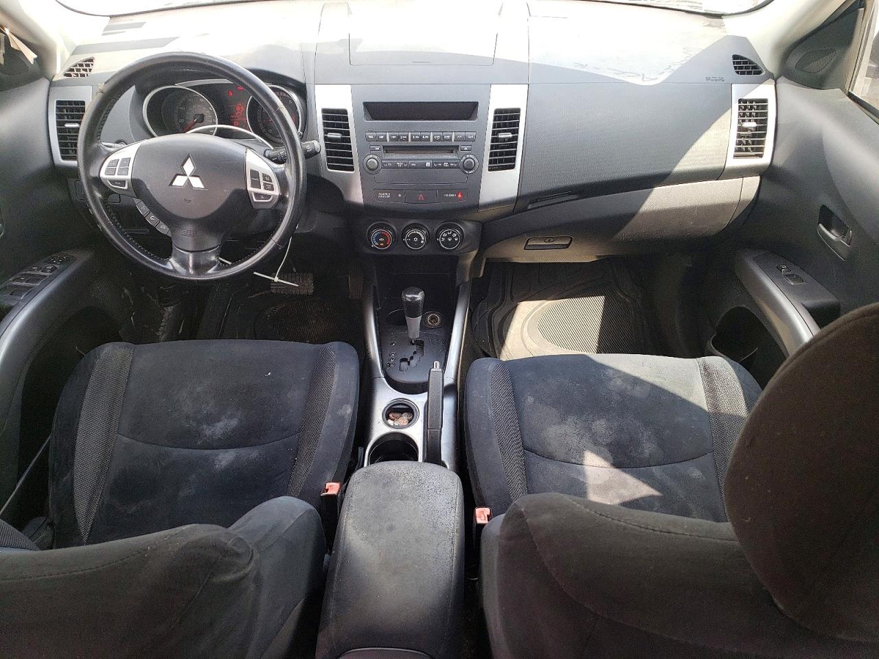 2007 Mitsubishi Outlander Es Gray vin: JA4MS31X77Z007746