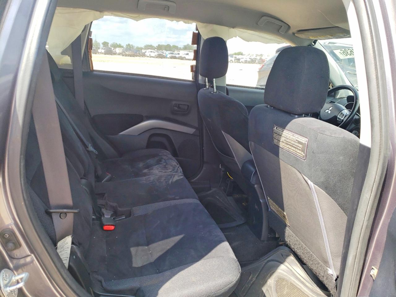 2007 Mitsubishi Outlander Es Gray vin: JA4MS31X77Z007746