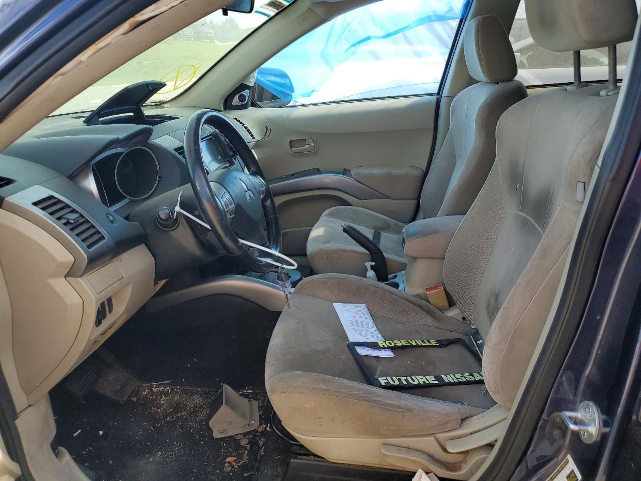 2007 Mitsubishi Outlander Es Blue vin: JA4MS31XX7Z005960