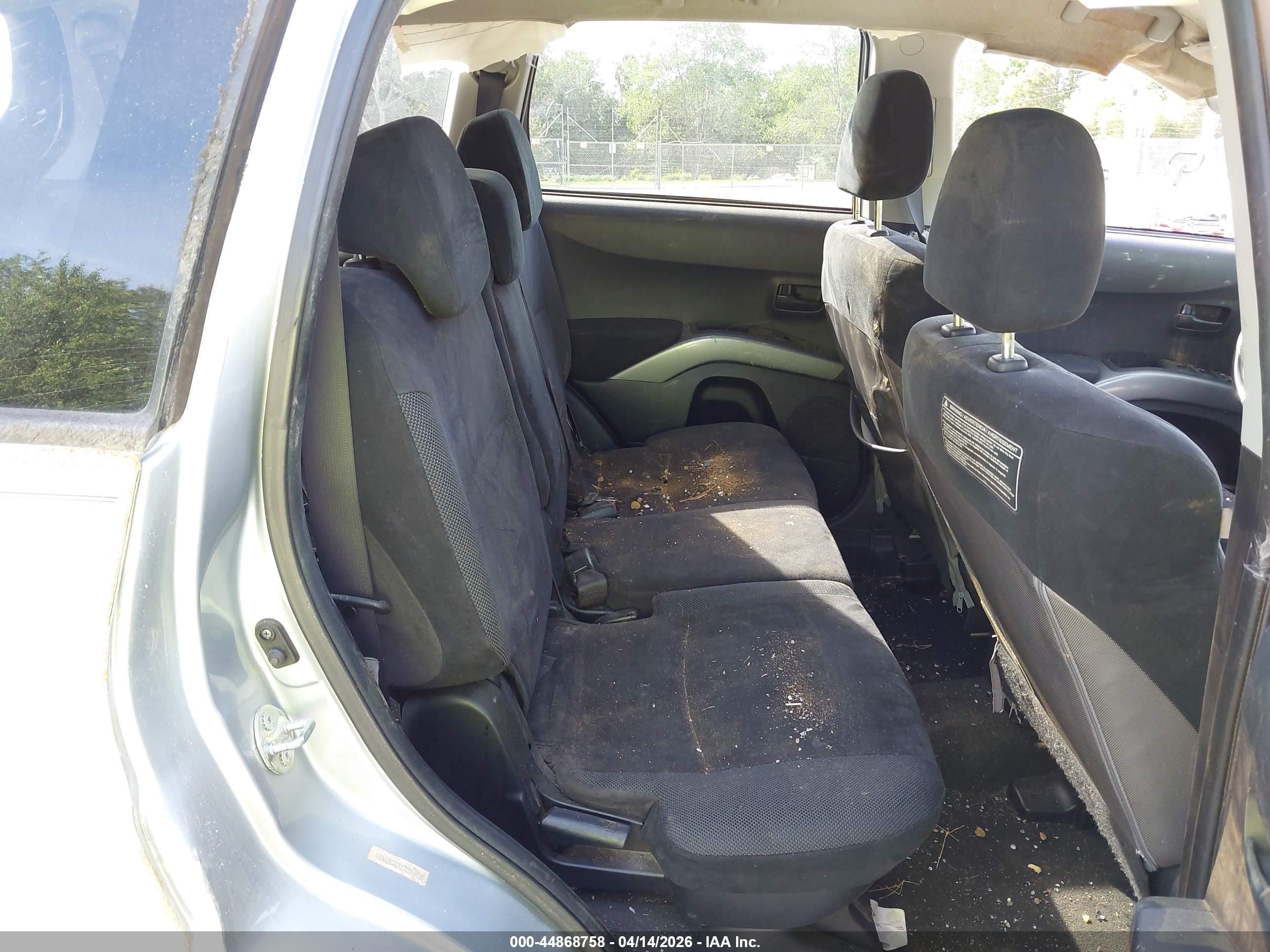 2007 Mitsubishi Outlander Xls Серебряный vin: JA4MS41X17U008636