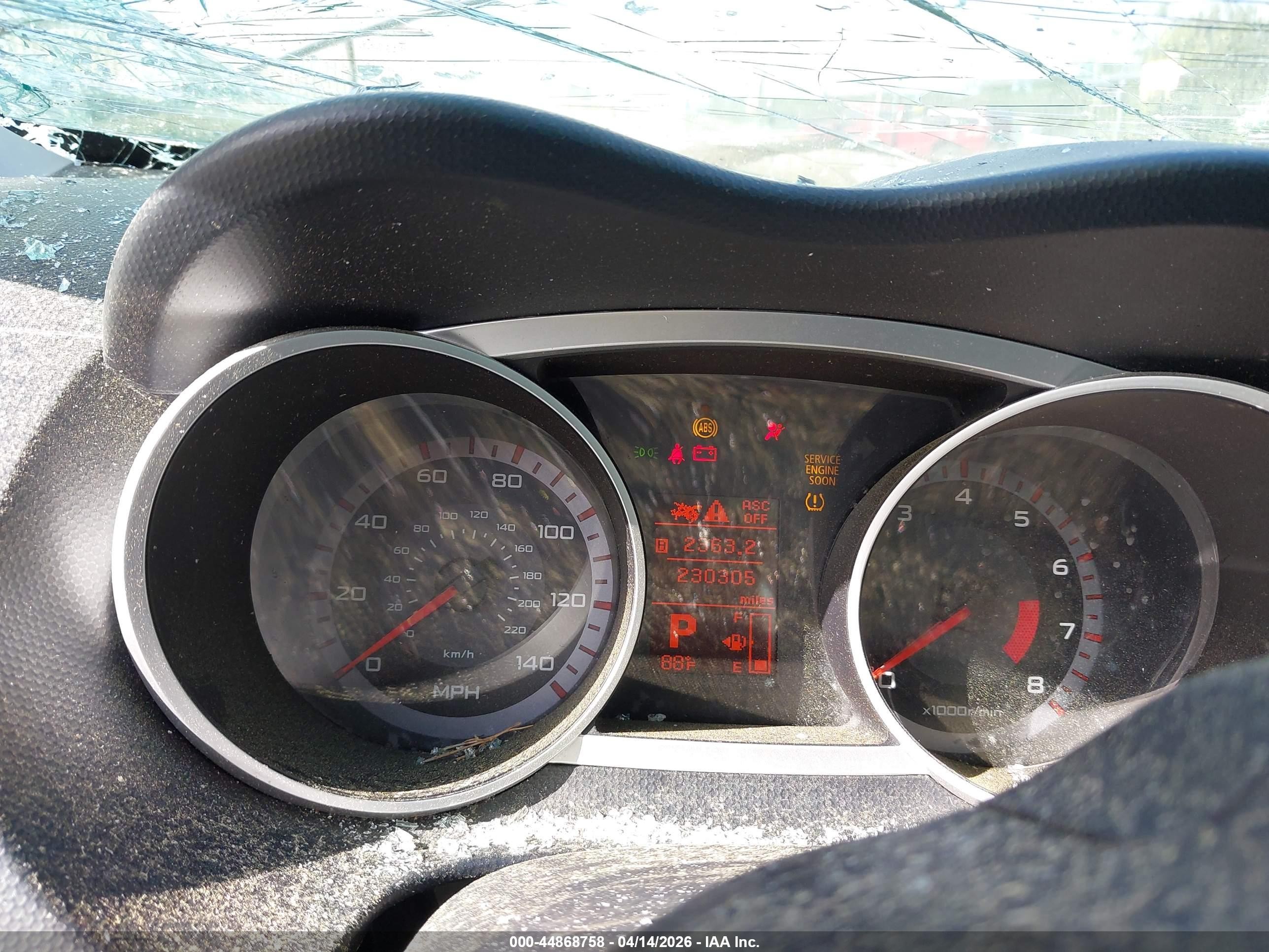 2007 Mitsubishi Outlander Xls Серебряный vin: JA4MS41X17U008636