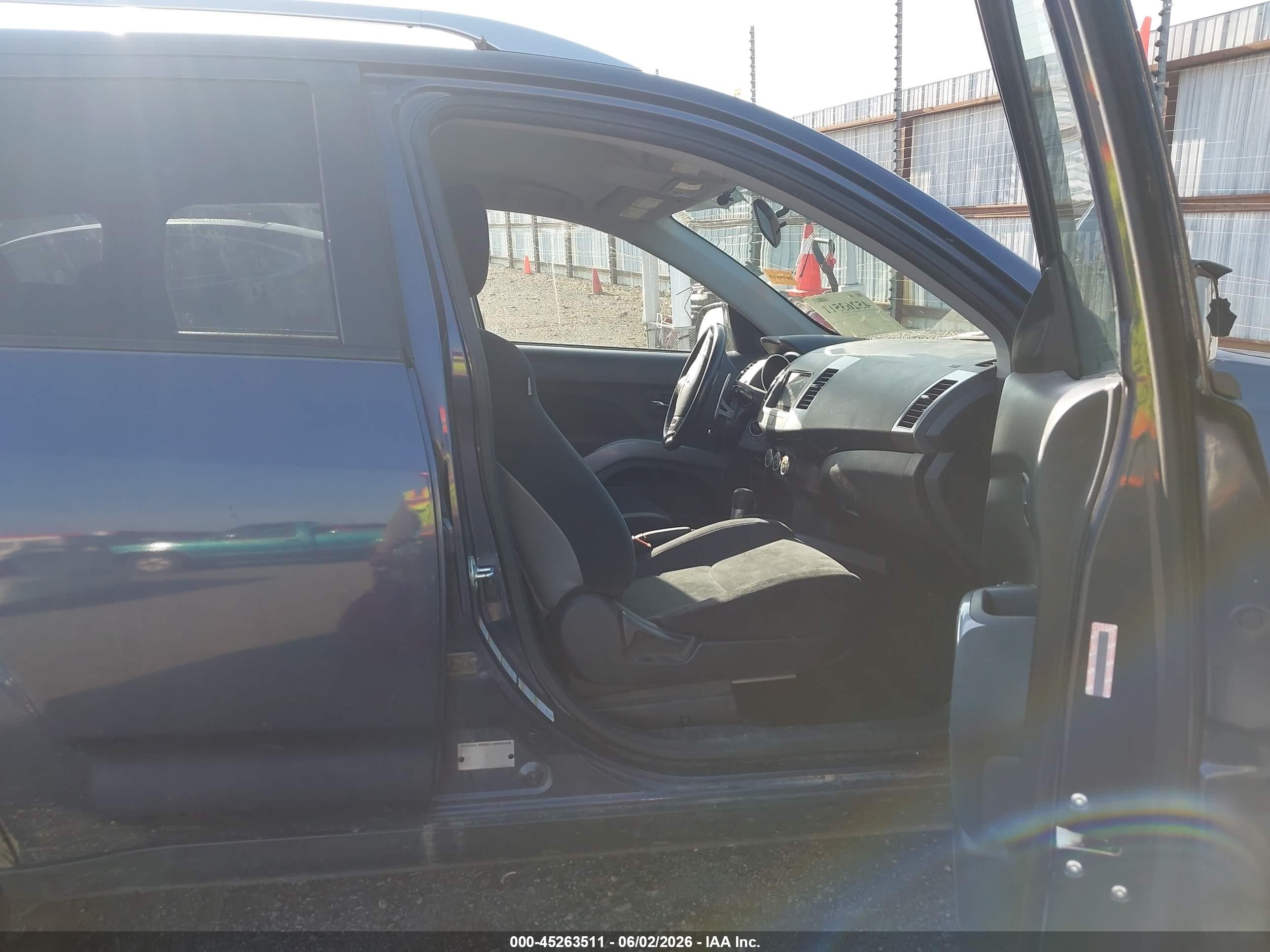 2008 Mitsubishi Outlander Xls Синий vin: JA4MS41X28Z007760