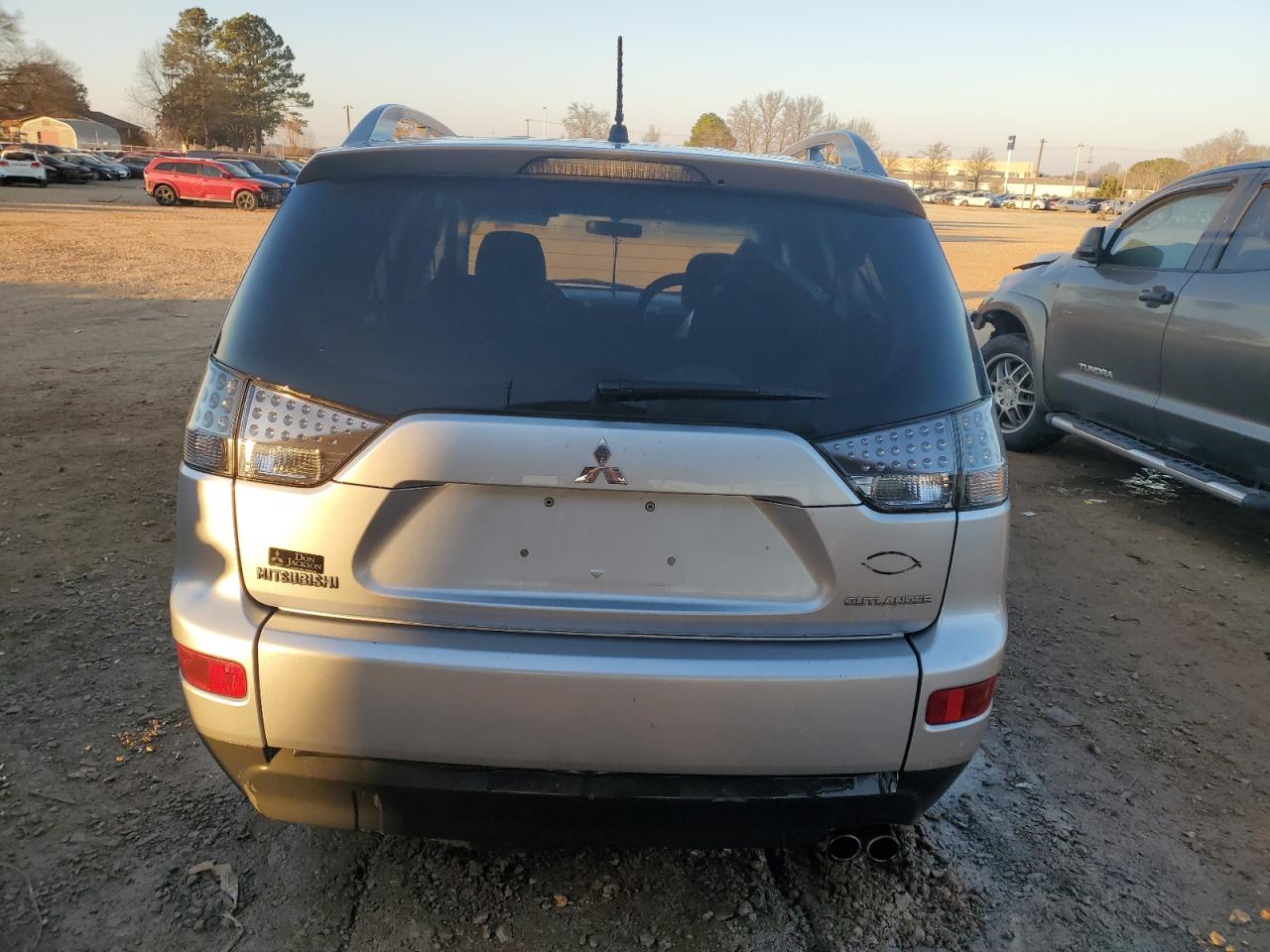 2007 Mitsubishi Outlander Xls Silver vin: JA4MS41X37U008444