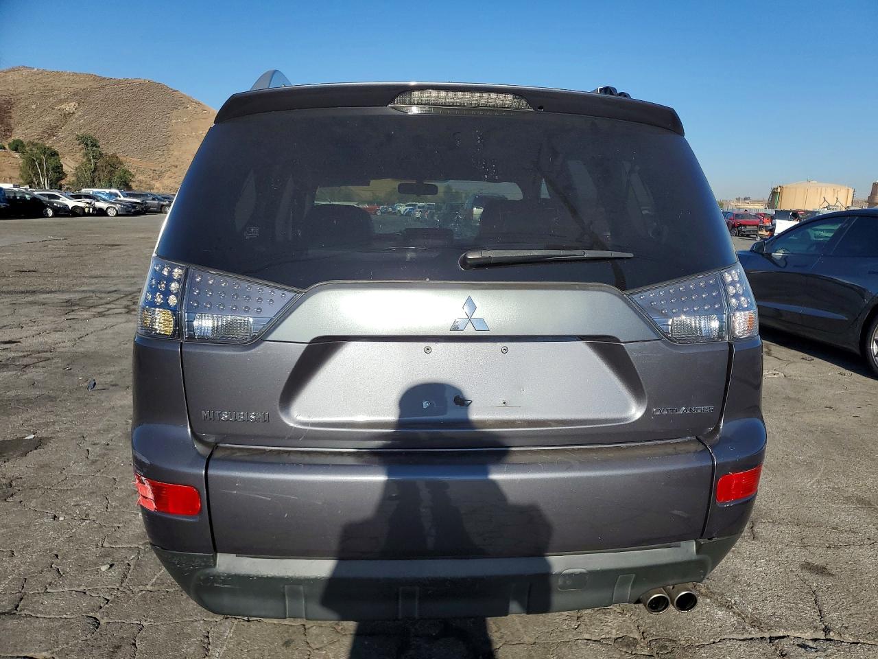 2007 Mitsubishi Outlander Xls Gray vin: JA4MS41X37Z005739