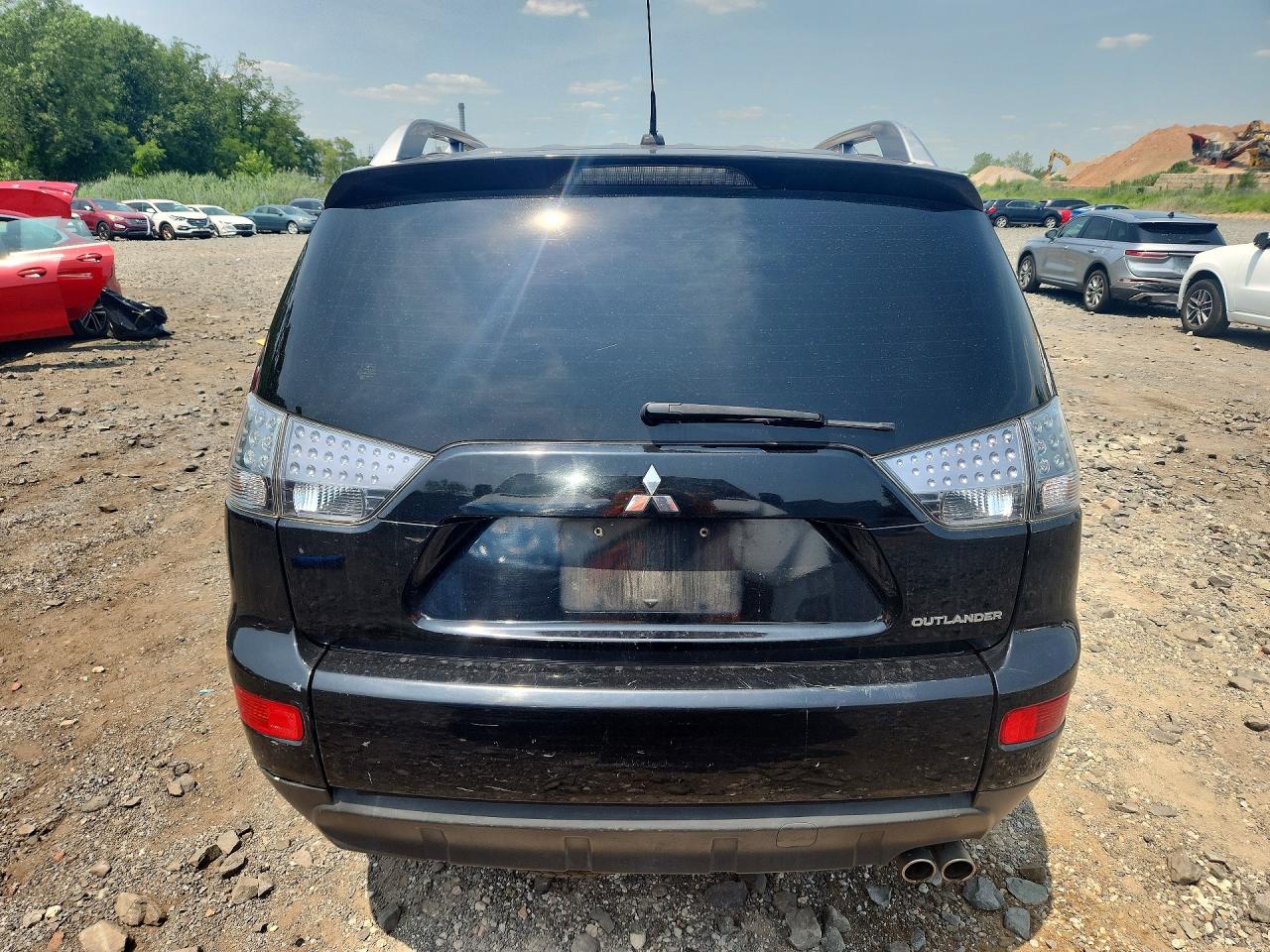 2007 Mitsubishi Outlander Xls Black vin: JA4MS41X47Z018919