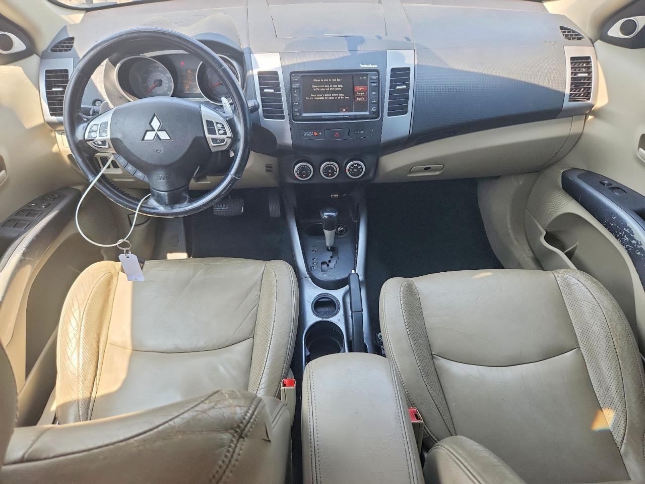 2007 Mitsubishi Outlander Xls Black vin: JA4MS41X47Z018919