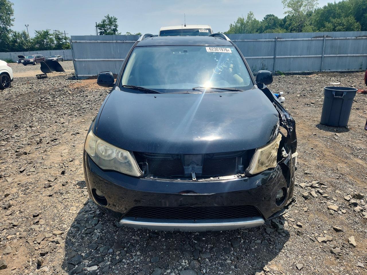 2007 Mitsubishi Outlander Xls Black vin: JA4MS41X47Z018919