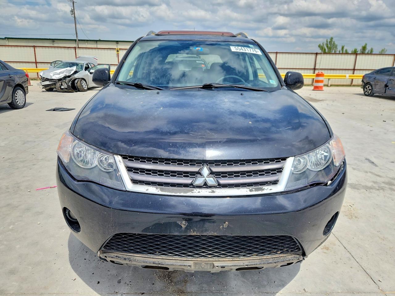 2008 Mitsubishi Outlander Xls Black vin: JA4MS41X58Z009311
