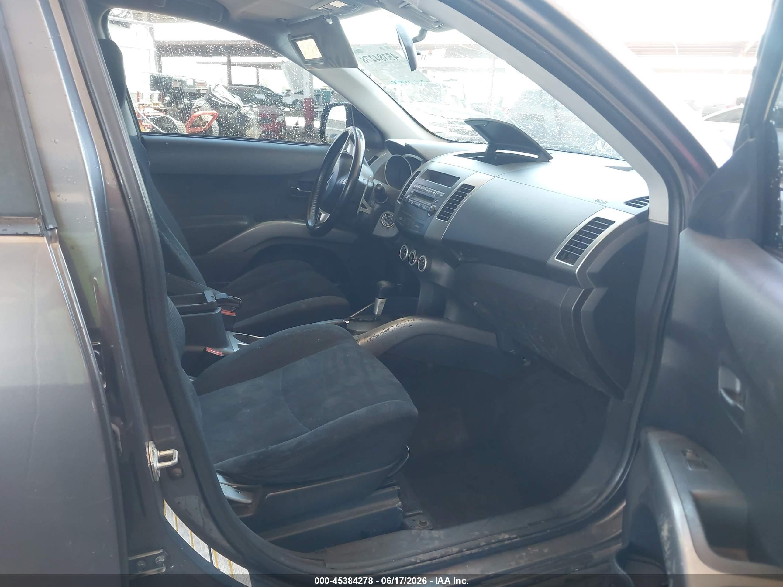 2007 Mitsubishi Outlander Xls Gray vin: JA4MS41X87U004471