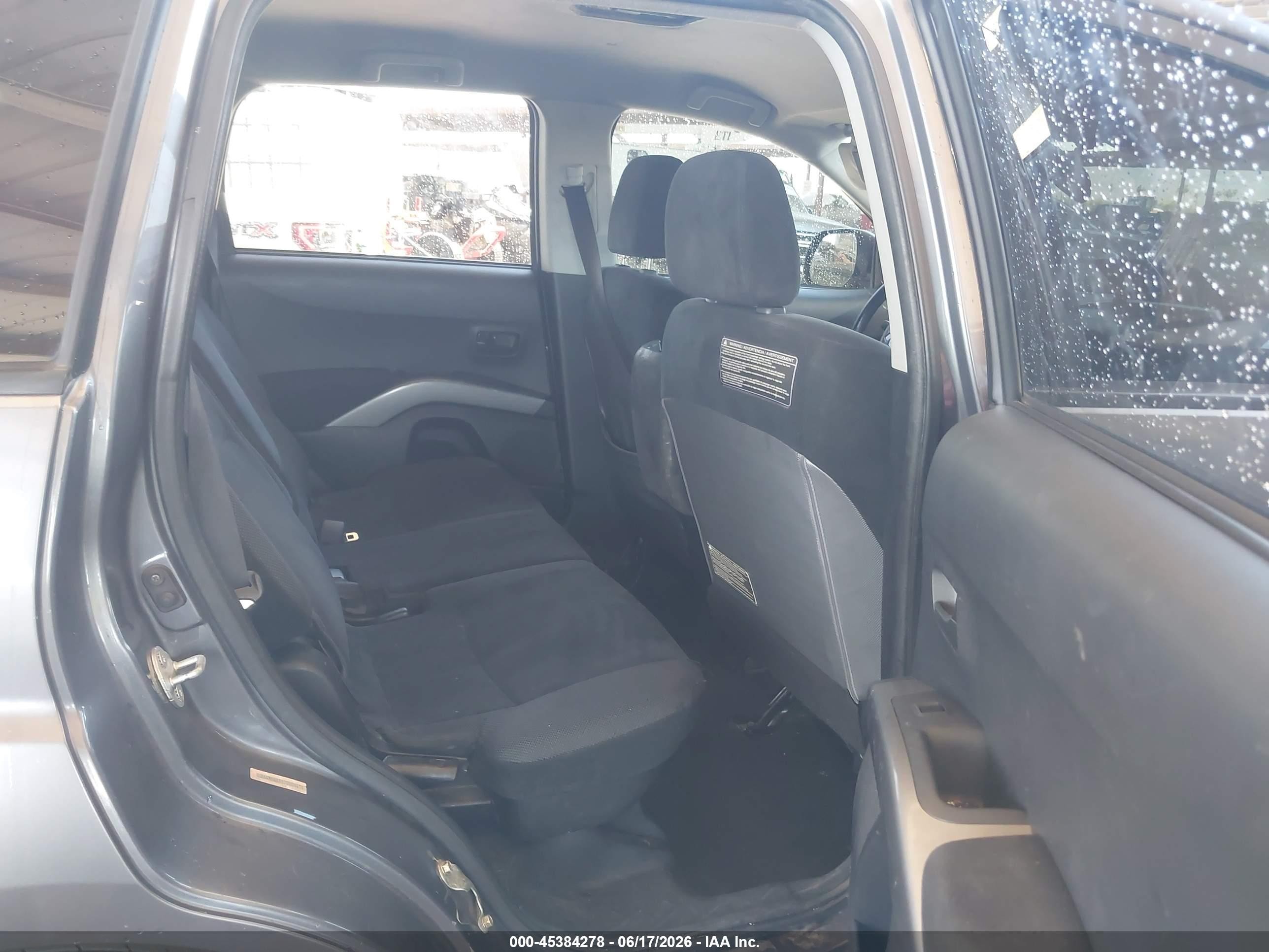 2007 Mitsubishi Outlander Xls Gray vin: JA4MS41X87U004471