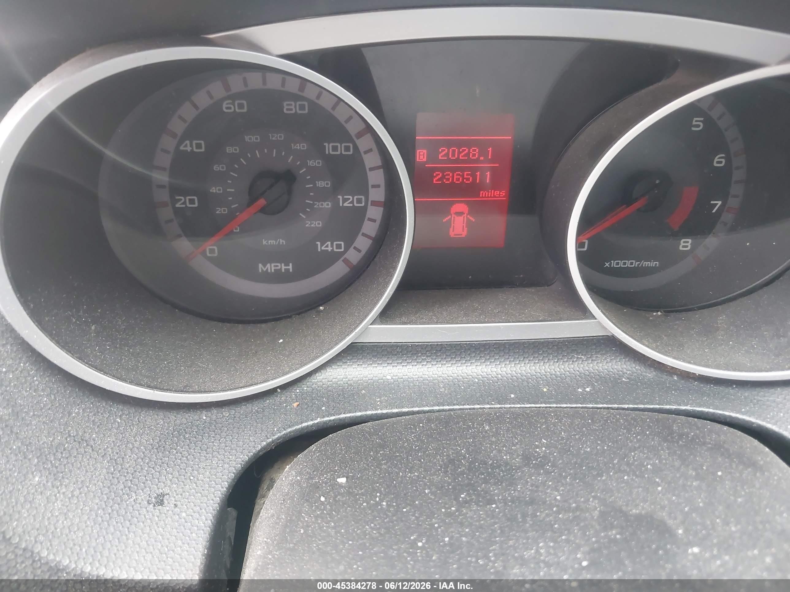 2007 Mitsubishi Outlander Xls Gray vin: JA4MS41X87U004471