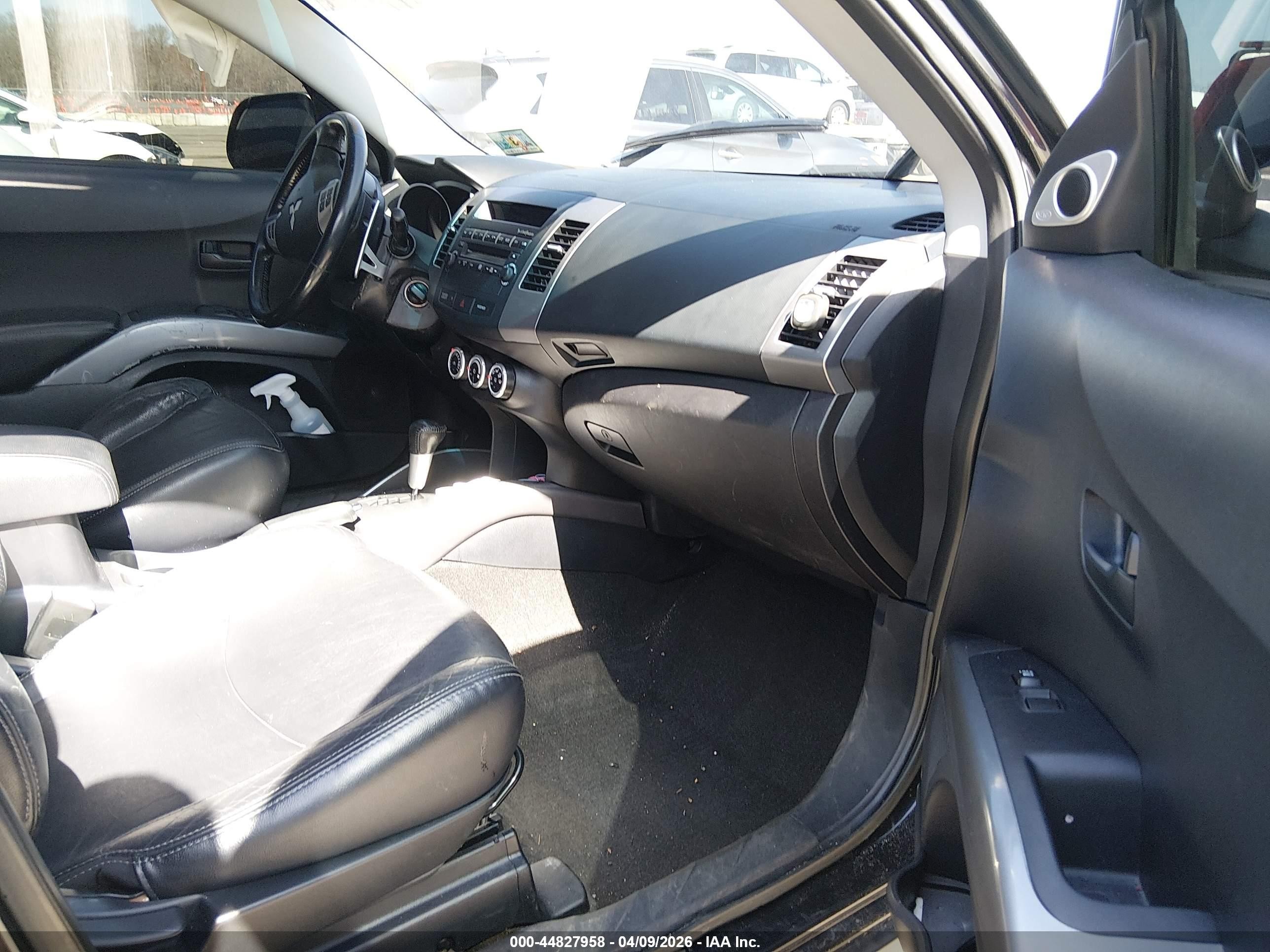 2007 Mitsubishi Outlander Xls Black vin: JA4MS41XX7Z005706