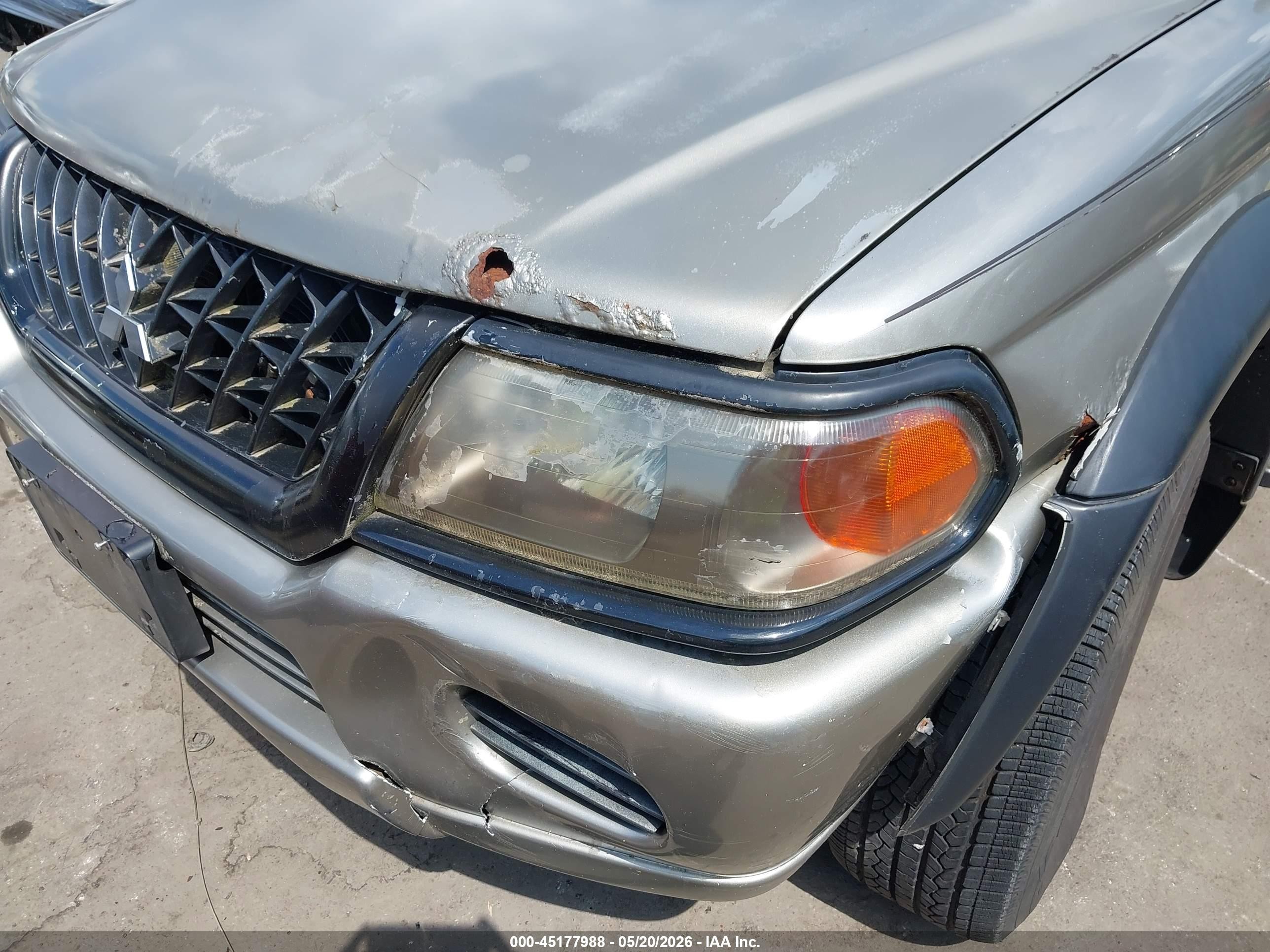2003 Mitsubishi Montero Sport Es/ls Gold vin: JA4MT21H23J004035