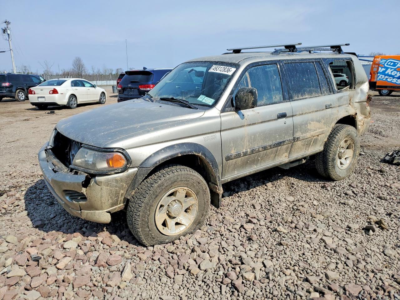 2002 Mitsubishi Montero Sport Es Gold vin: JA4MT21H52J017909