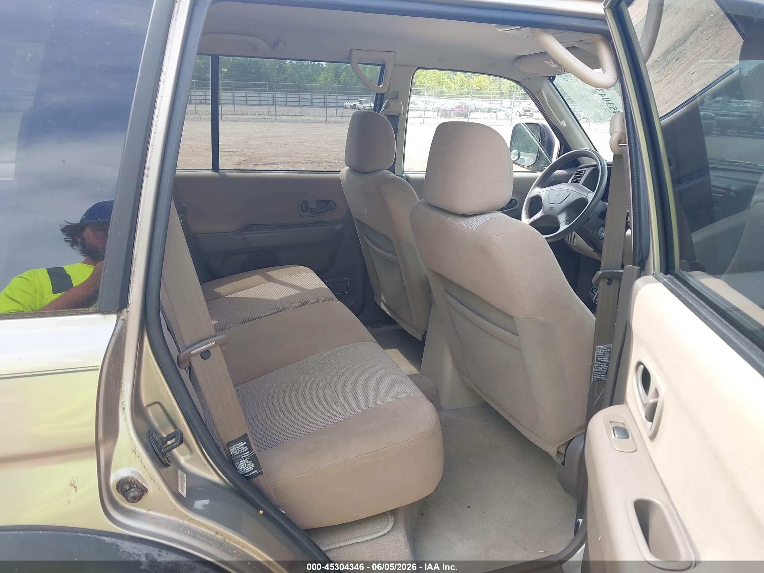 2002 Mitsubishi Montero Sport Es/ls Gold vin: JA4MT21H72J027650