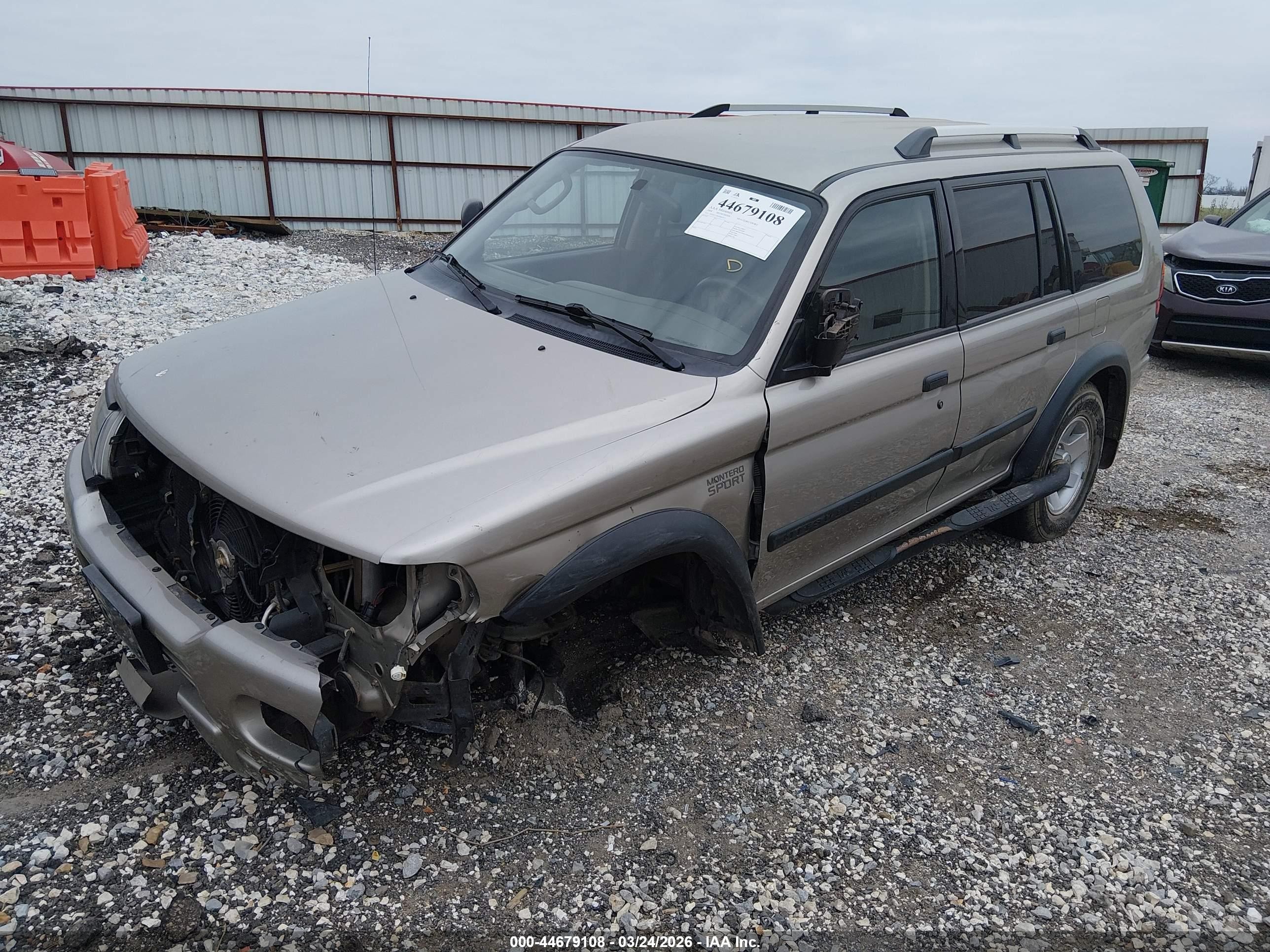 2004 Mitsubishi Montero Sport Ls Gold vin: JA4MT21R44J002412