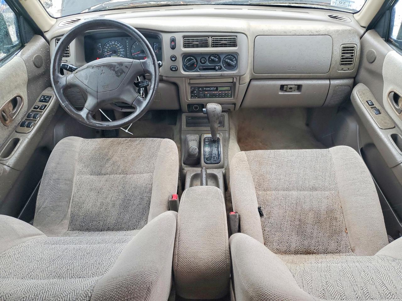1999 Mitsubishi Montero Sport Ls Black vin: JA4MT31H3XP011472