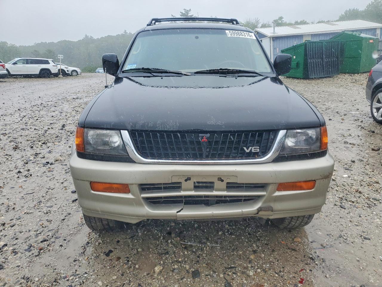 1999 Mitsubishi Montero Sport Ls Black vin: JA4MT31H3XP011472