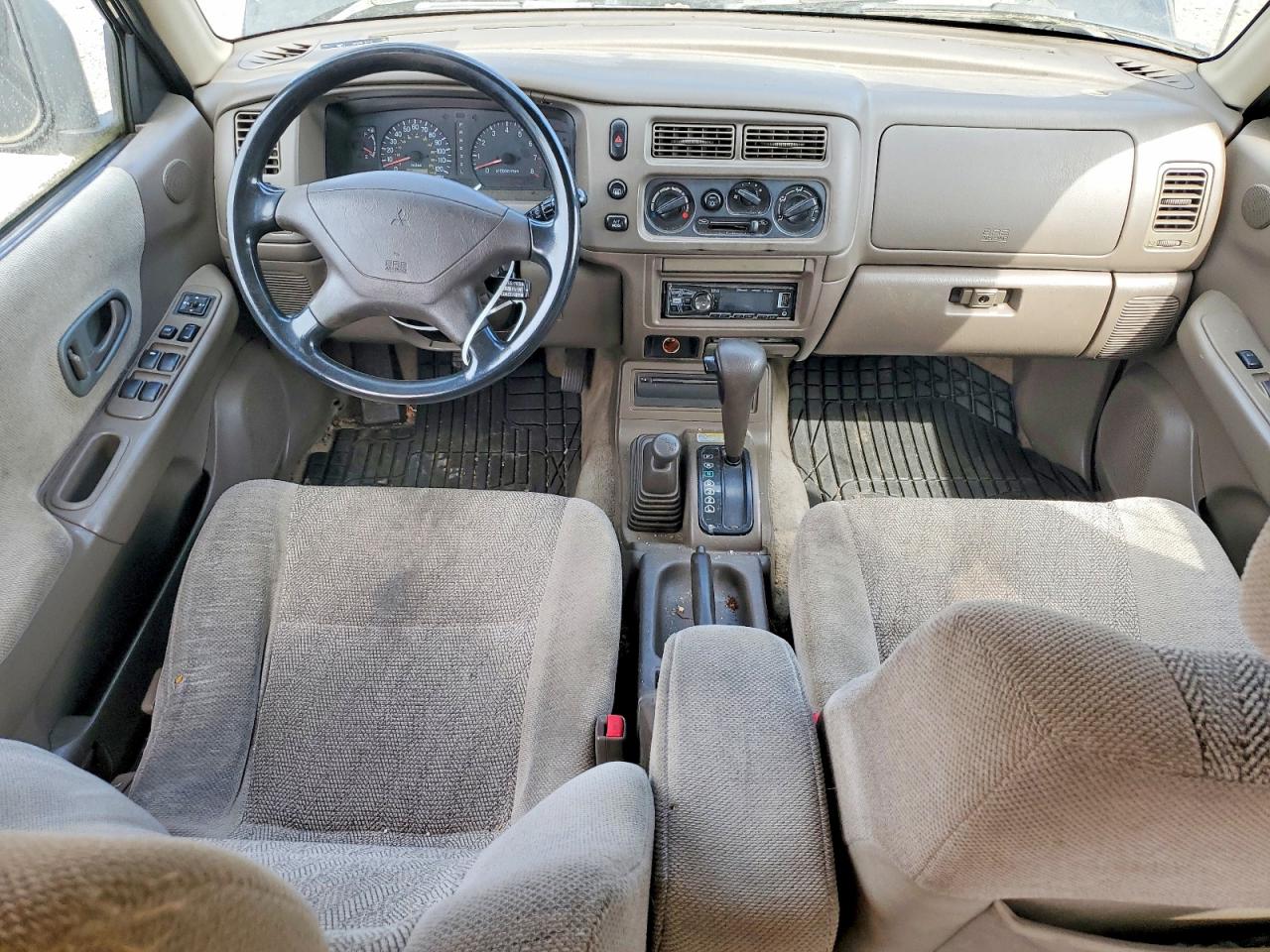 1999 Mitsubishi Montero Sport Ls Black vin: JA4MT31H3XP011830