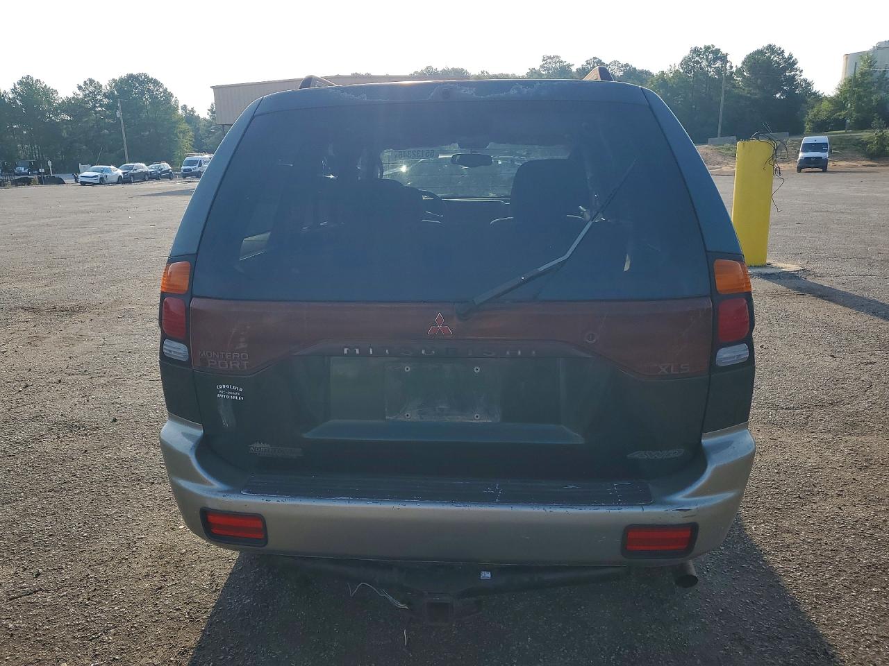2001 Mitsubishi Montero Sport Xls Green vin: JA4MT31H41P054449