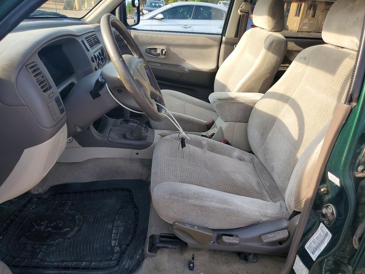 2001 Mitsubishi Montero Sport Xls Green vin: JA4MT31H41P054449