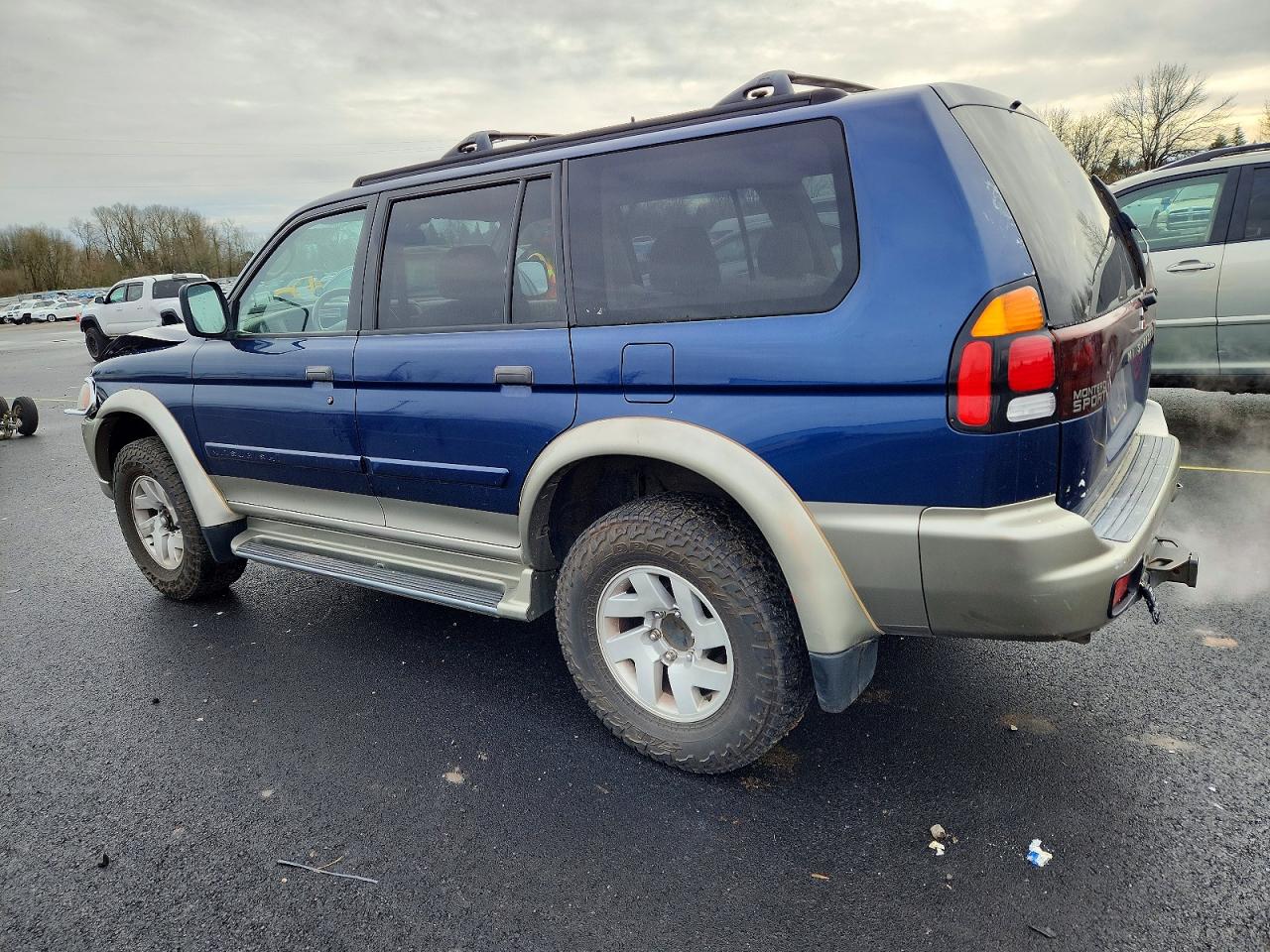2000 Mitsubishi Montero Blue vin: JA4MT31H4YP064165