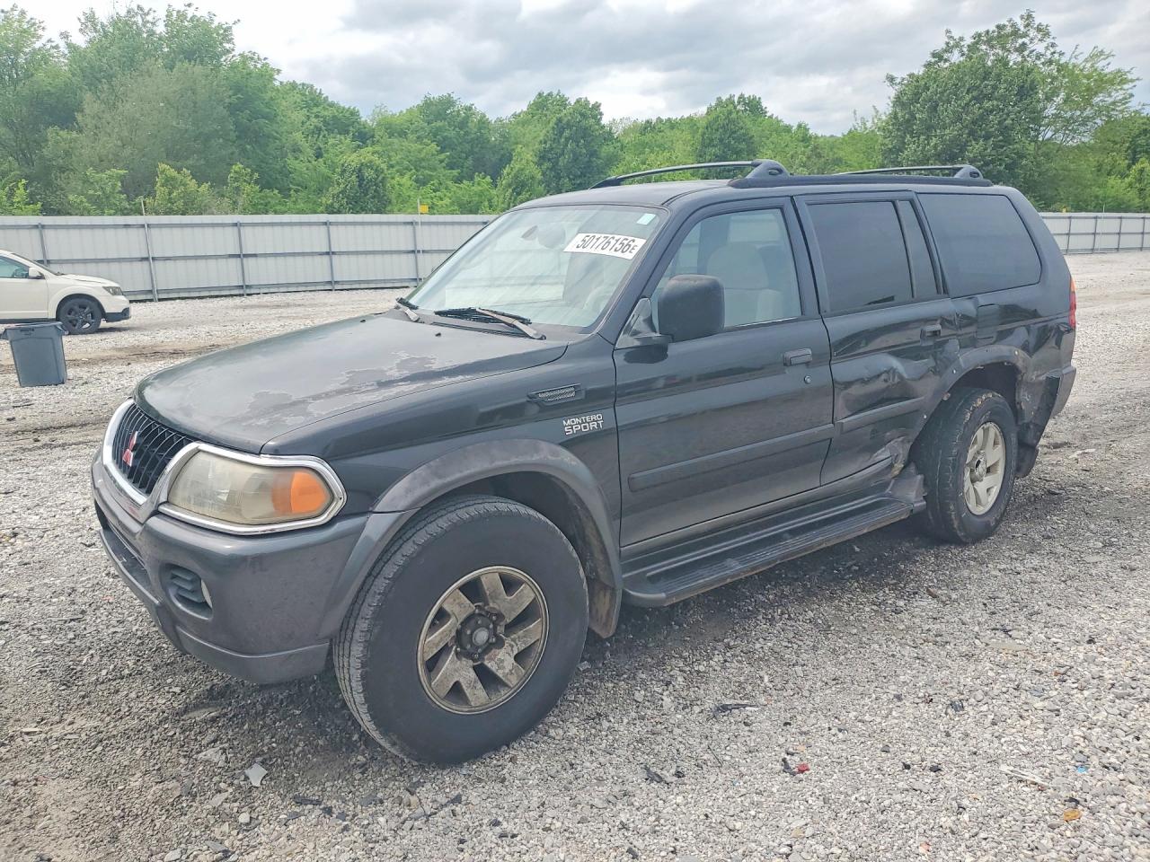 2000 Mitsubishi Montero Sport Ls Black vin: JA4MT31H4YP811523