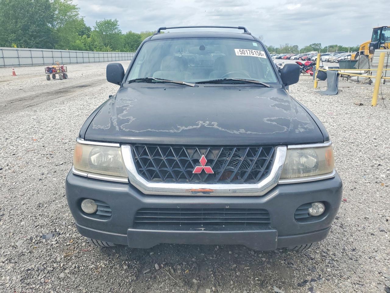 2000 Mitsubishi Montero Sport Ls Black vin: JA4MT31H4YP811523
