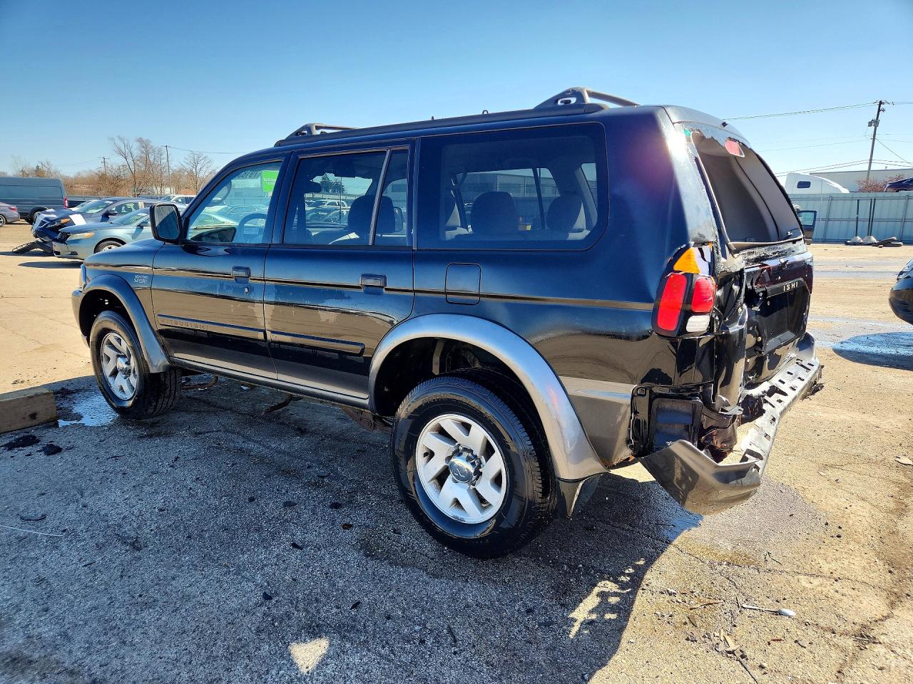 2000 Mitsubishi Montero Sport Ls Black vin: JA4MT31H6YP042720