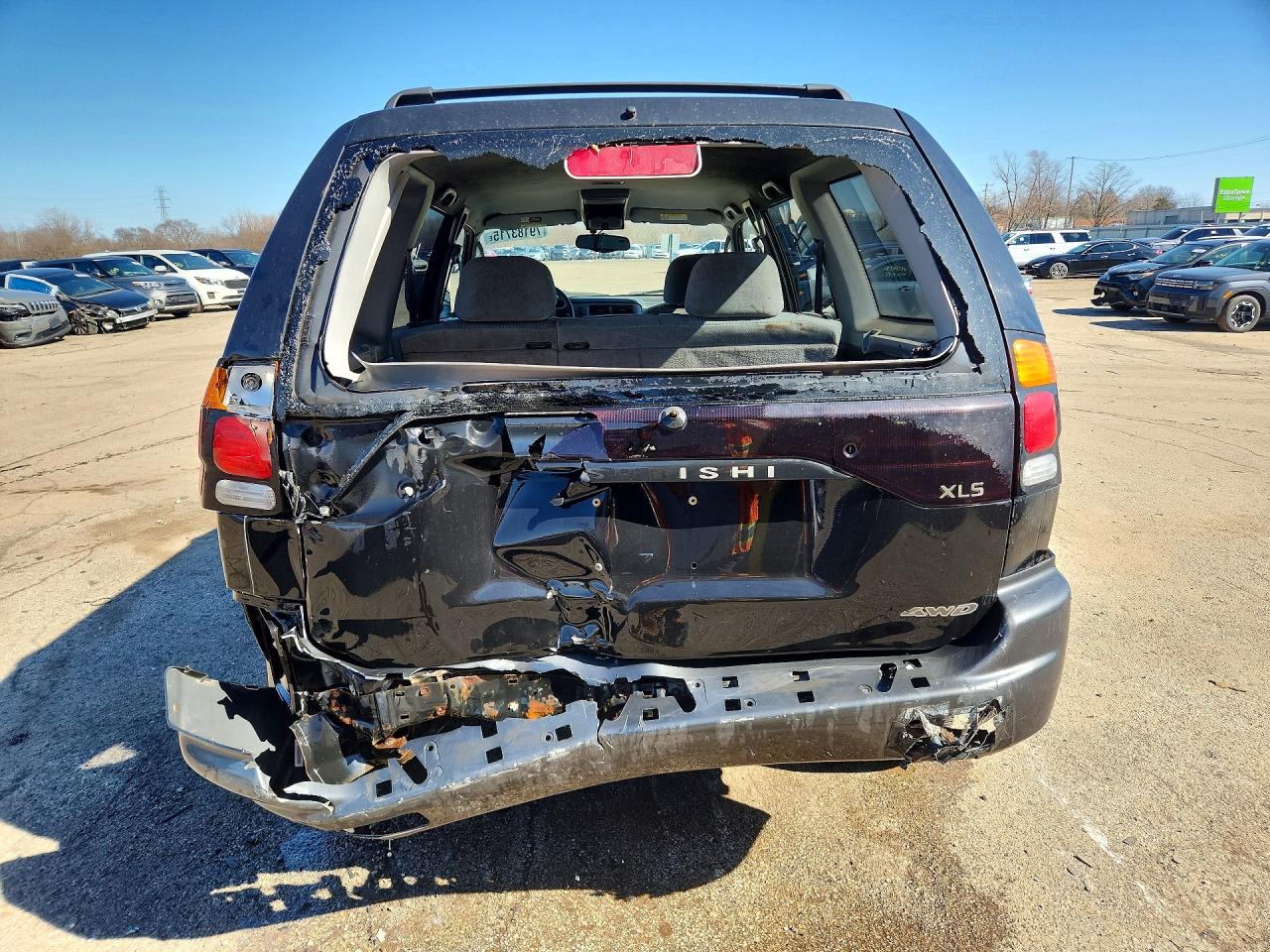 2000 Mitsubishi Montero Sport Ls Black vin: JA4MT31H6YP042720