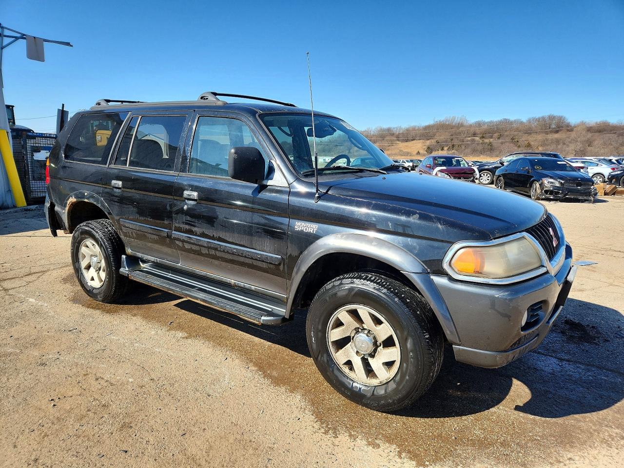 2000 Mitsubishi Montero Sport Ls Black vin: JA4MT31H6YP042720