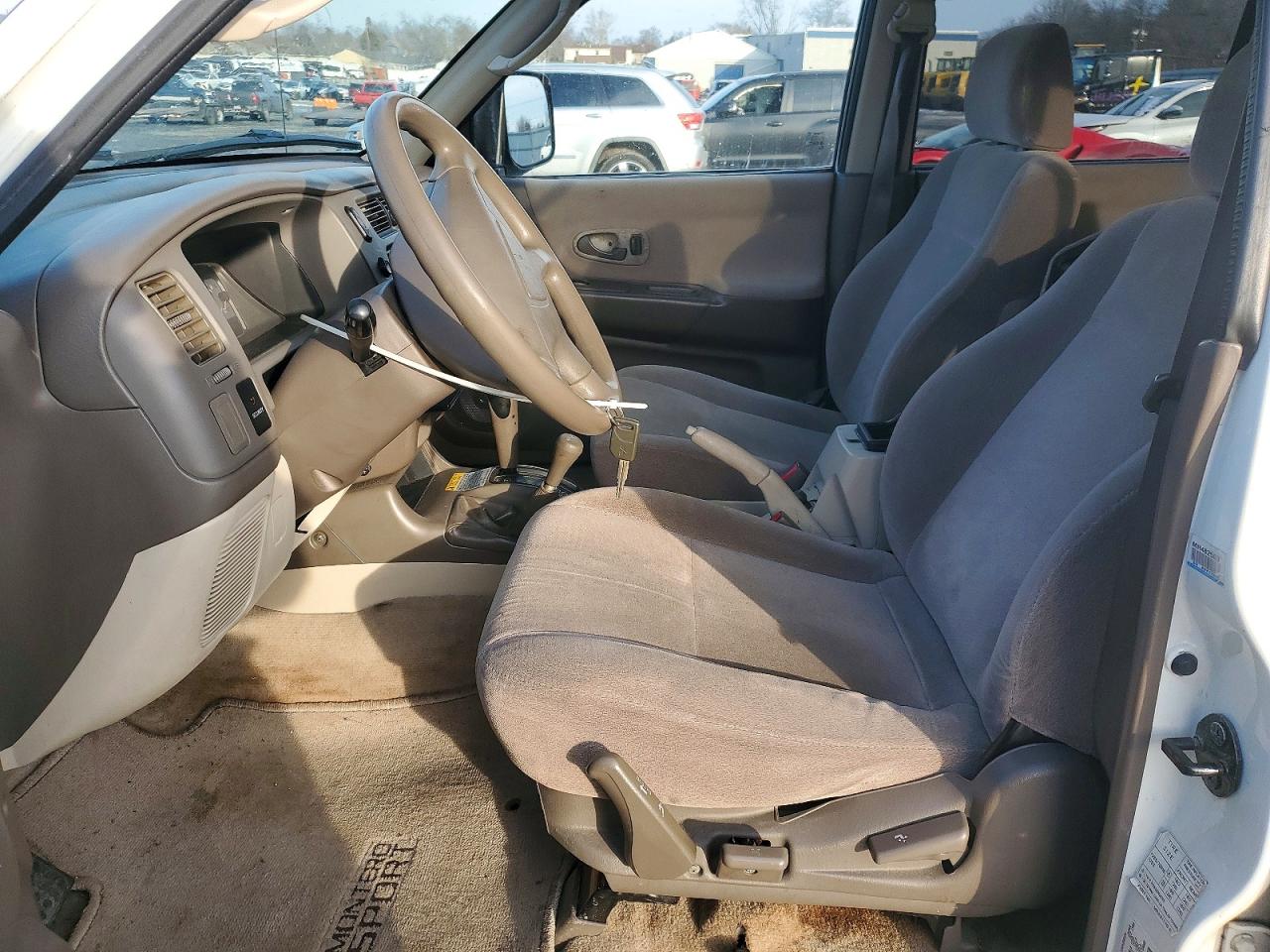 2000 Mitsubishi Montero Sport Ls White vin: JA4MT31H7YP047313