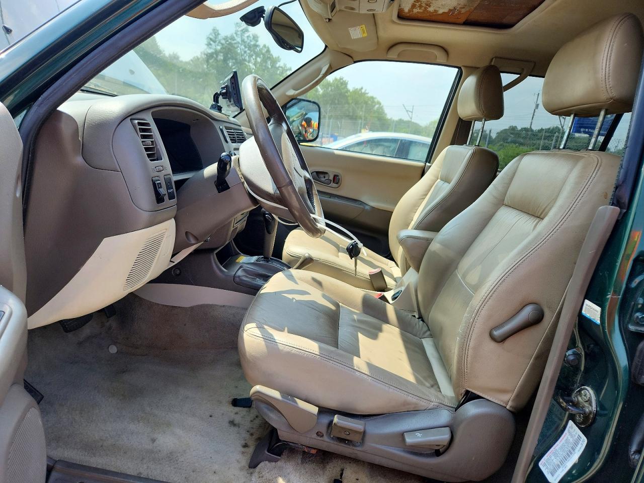 2001 Mitsubishi Montero Sport Xls Green vin: JA4MT31HX1P031550