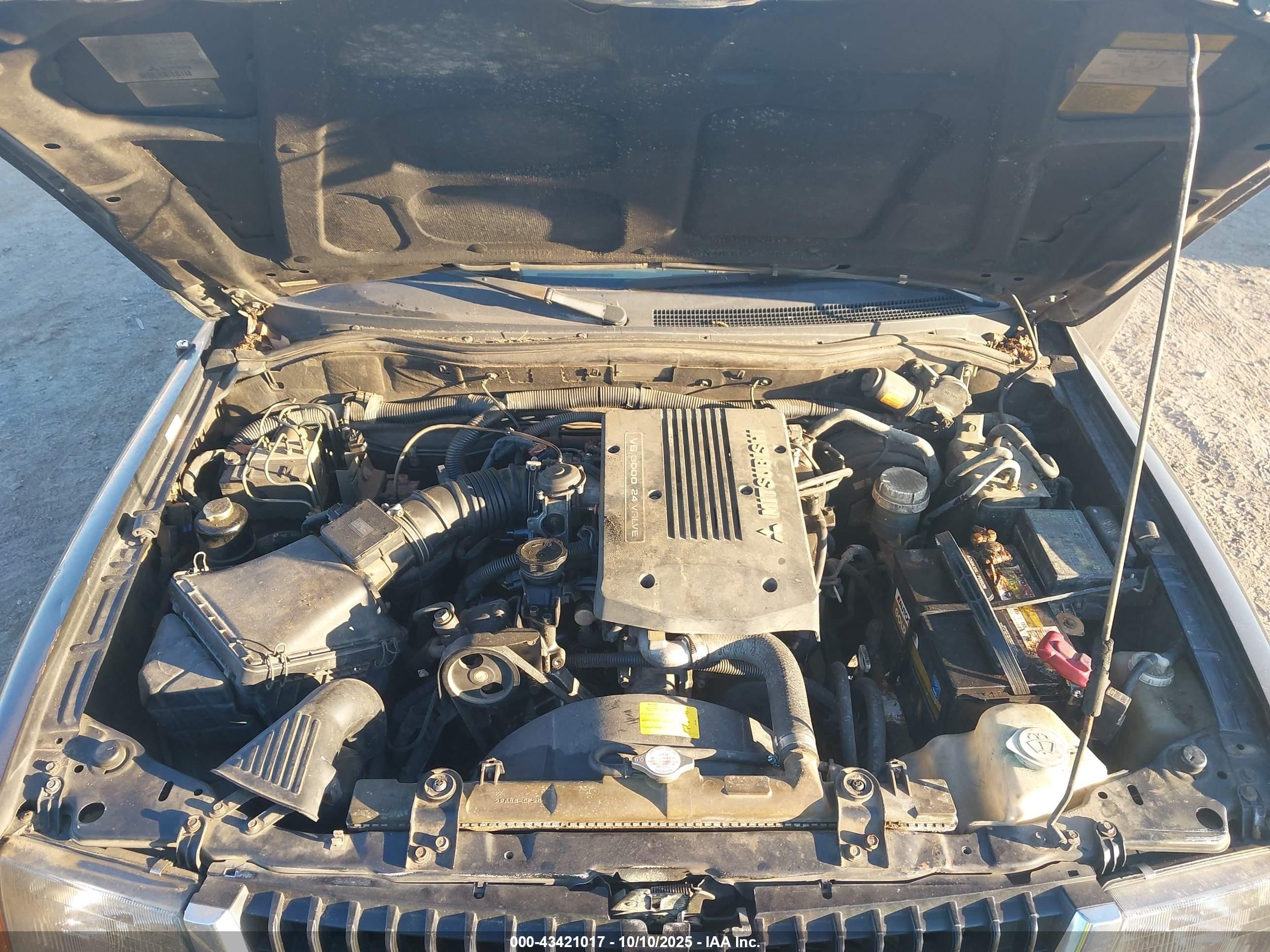 1998 Mitsubishi Montero Sport Ls Black vin: JA4MT31P5WP019109