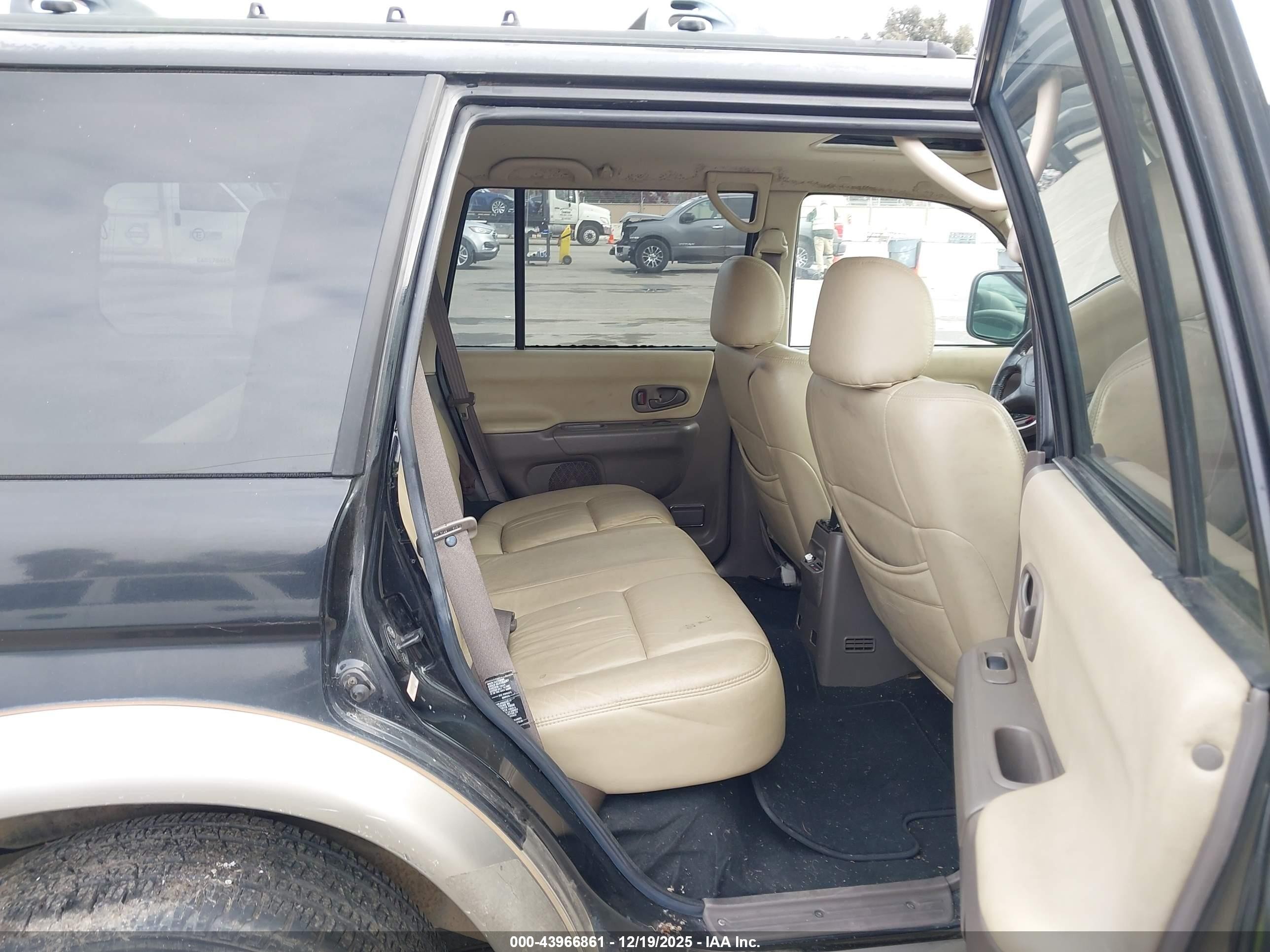 1998 Mitsubishi Montero Sport Ls Black vin: JA4MT31P6WP006921