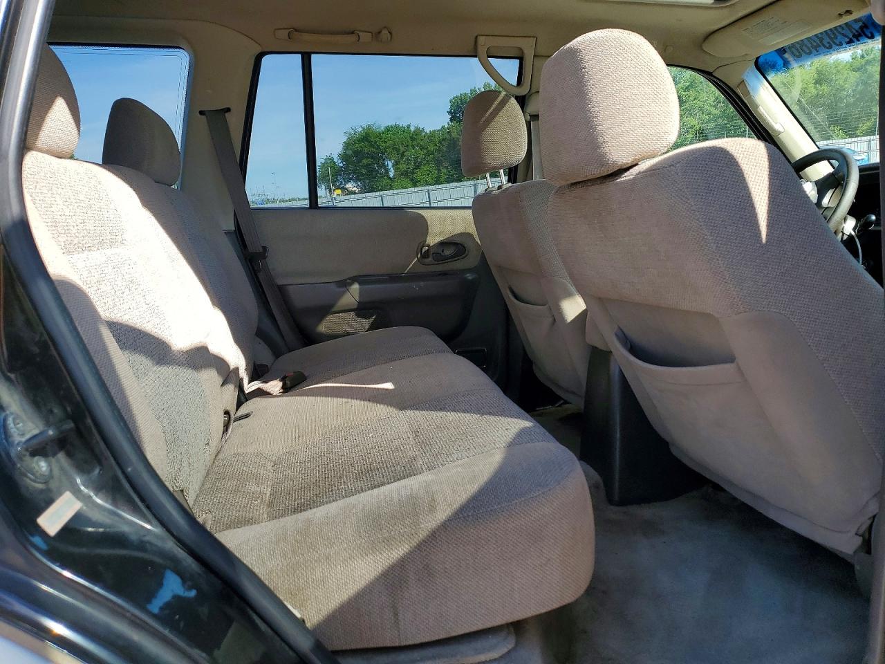 1997 Mitsubishi Montero Sport Ls Black vin: JA4MT31P8VP003193