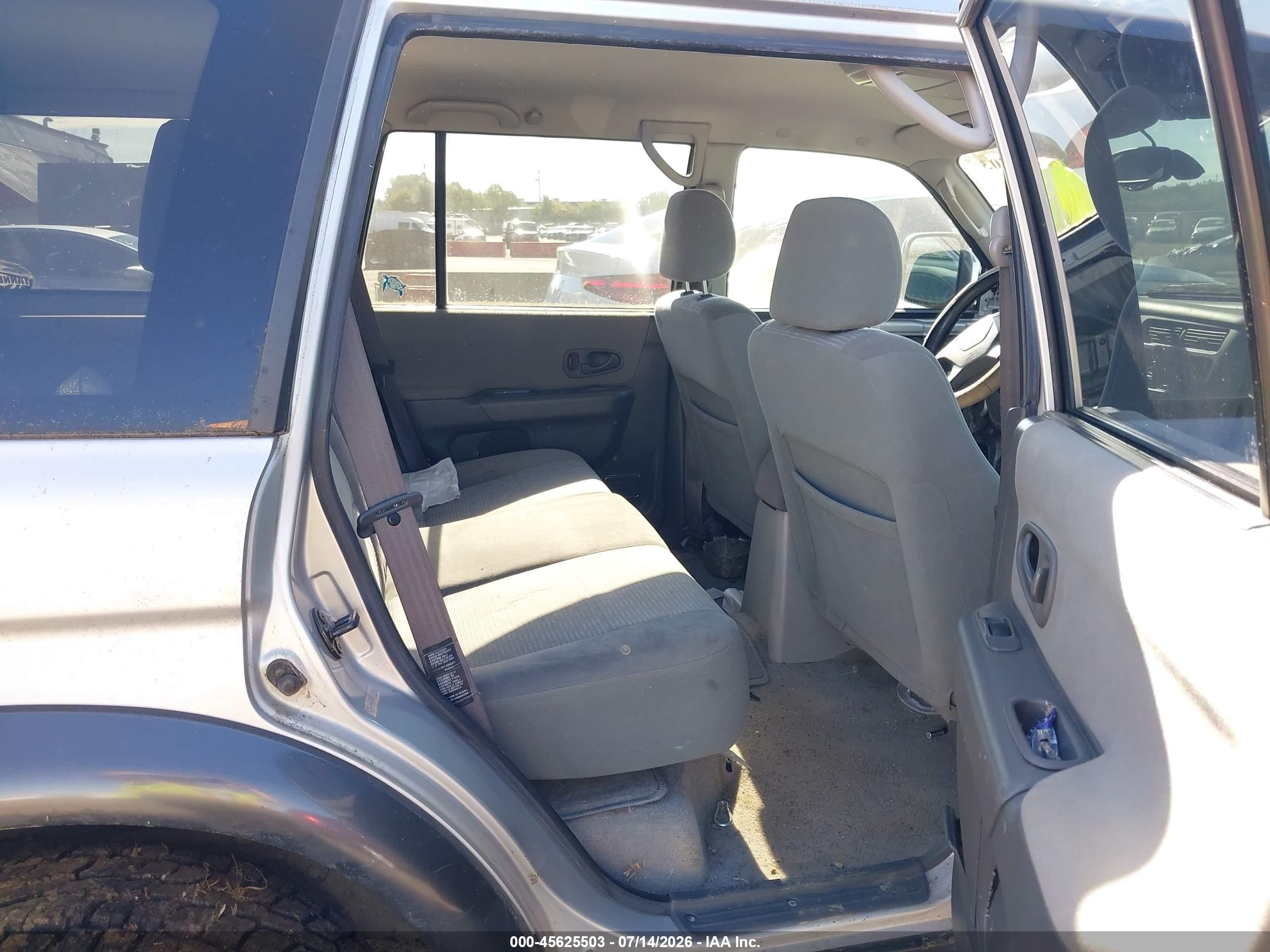 2002 Mitsubishi Montero Sport Xls Gray vin: JA4MT31R32J057520