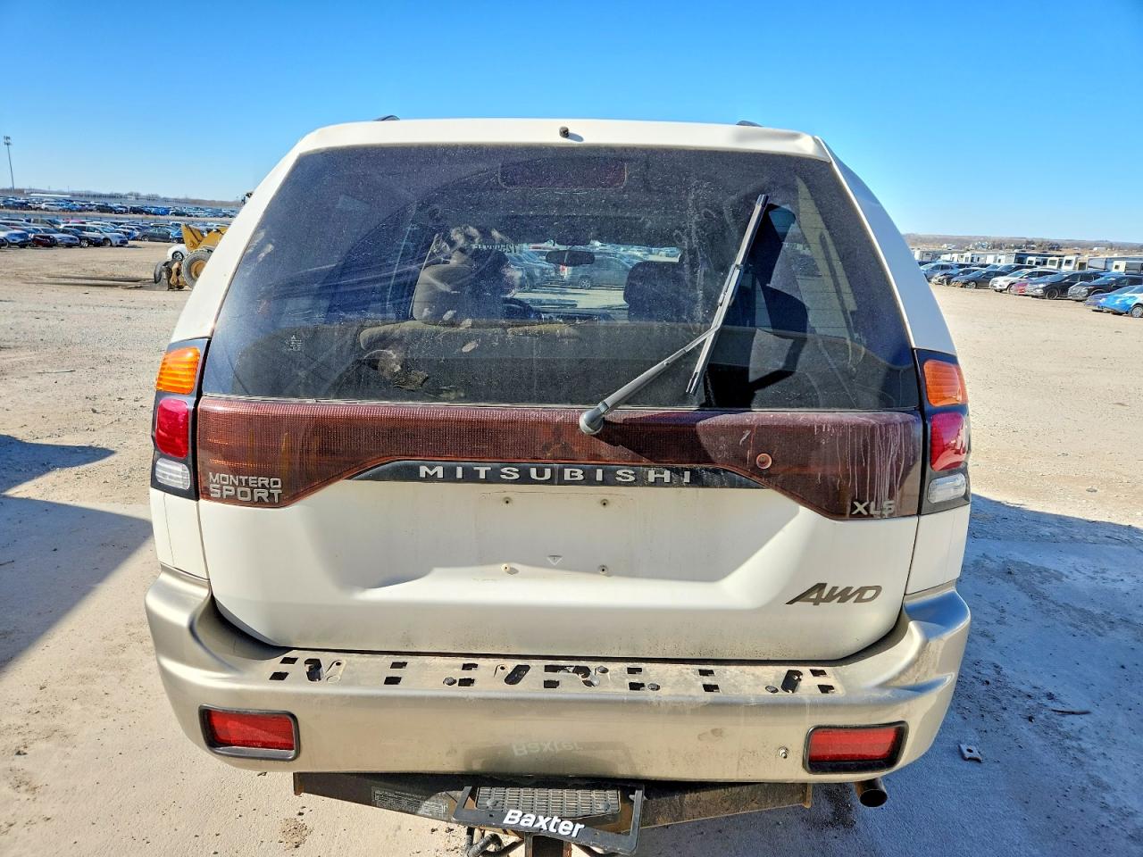 2004 Mitsubishi Montero Sport Xls Белый vin: JA4MT31R54J000125